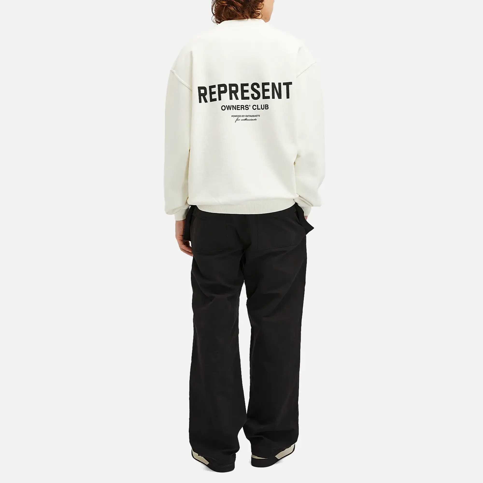 Represent Men's Owners Club Sweater Flat White