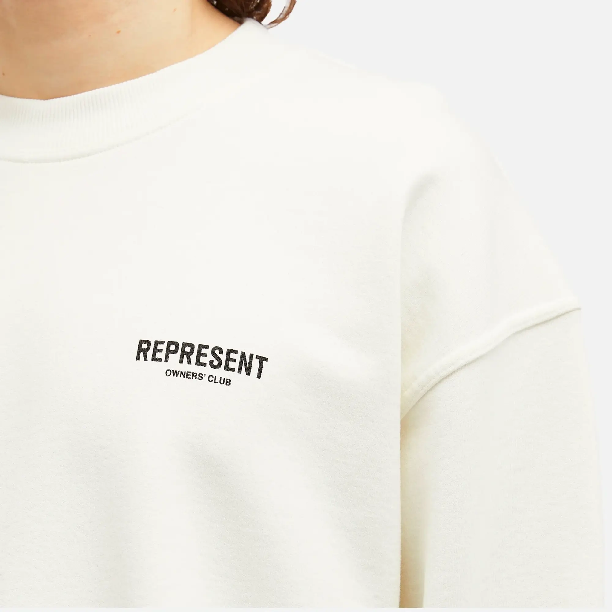 Represent Men's Owners Club Sweater Flat White