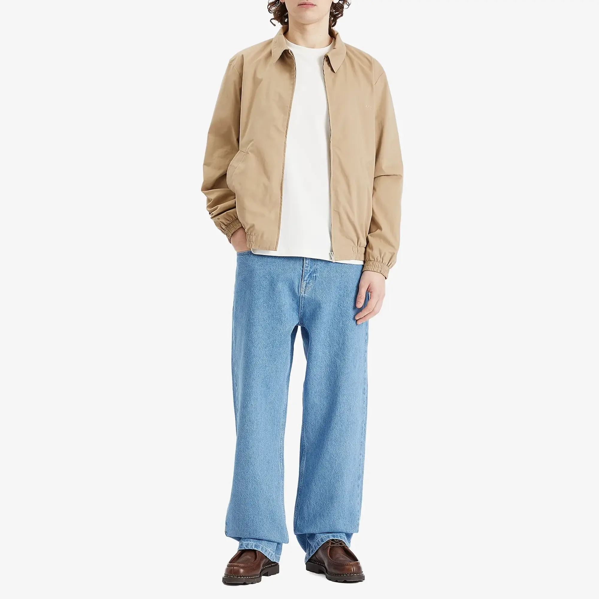 A.P.C. Men's Gilbert Gaberdine Jacket Beige