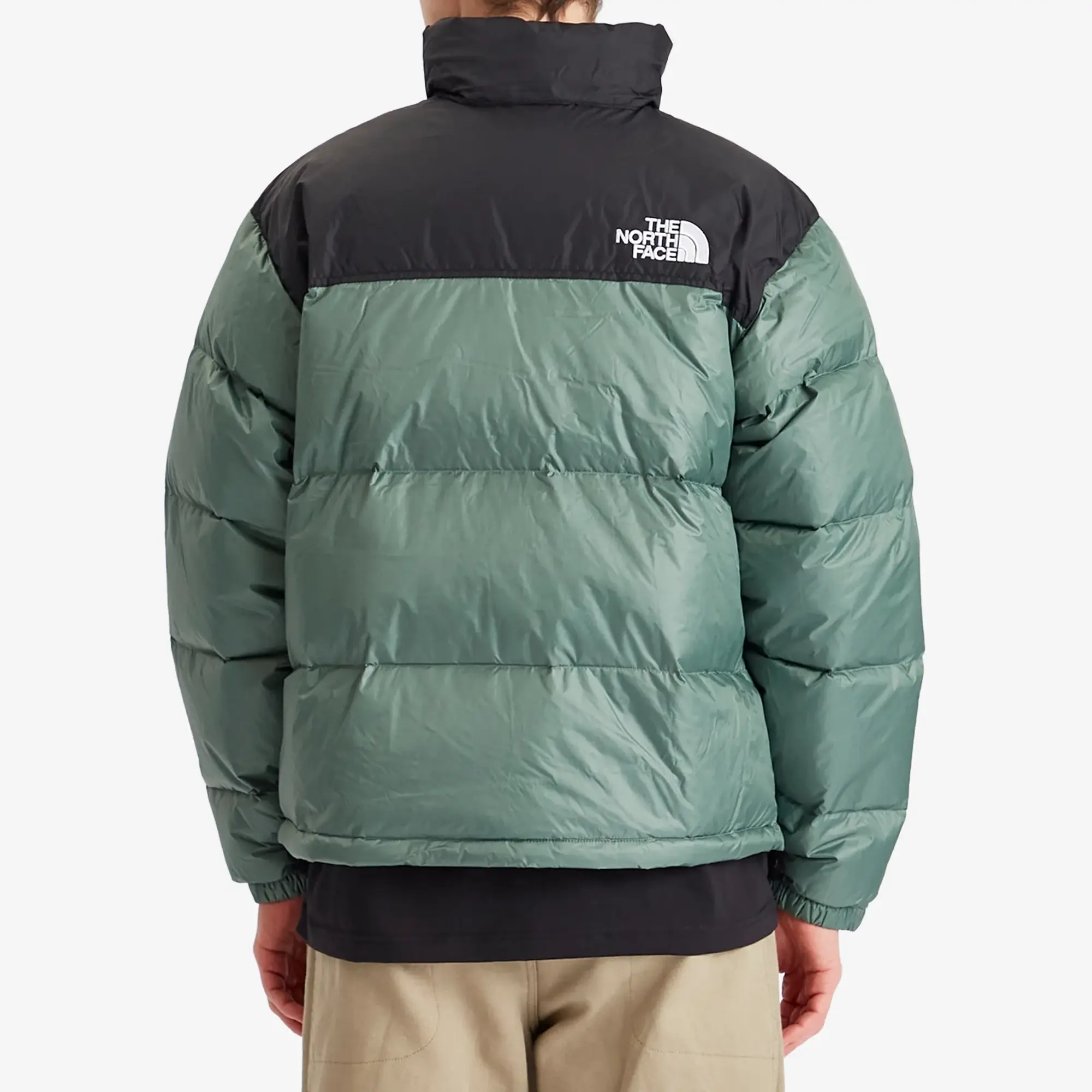 The North Face Men's 1996 Retro Nuptse Jacket Duck Green/Tnf Black