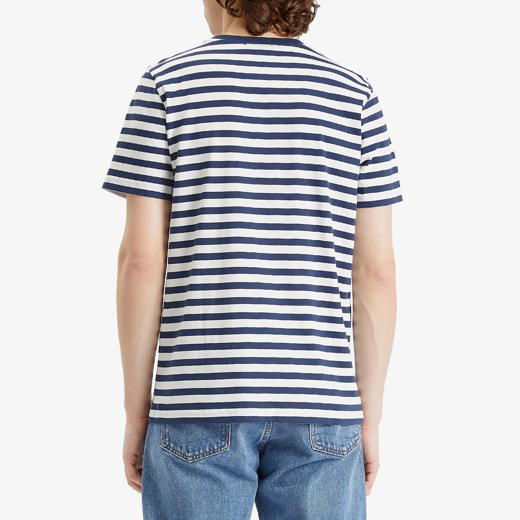 T-Shirt A.P.C. Standard Striped T-Shirt Unisex Dark Navy/ White S