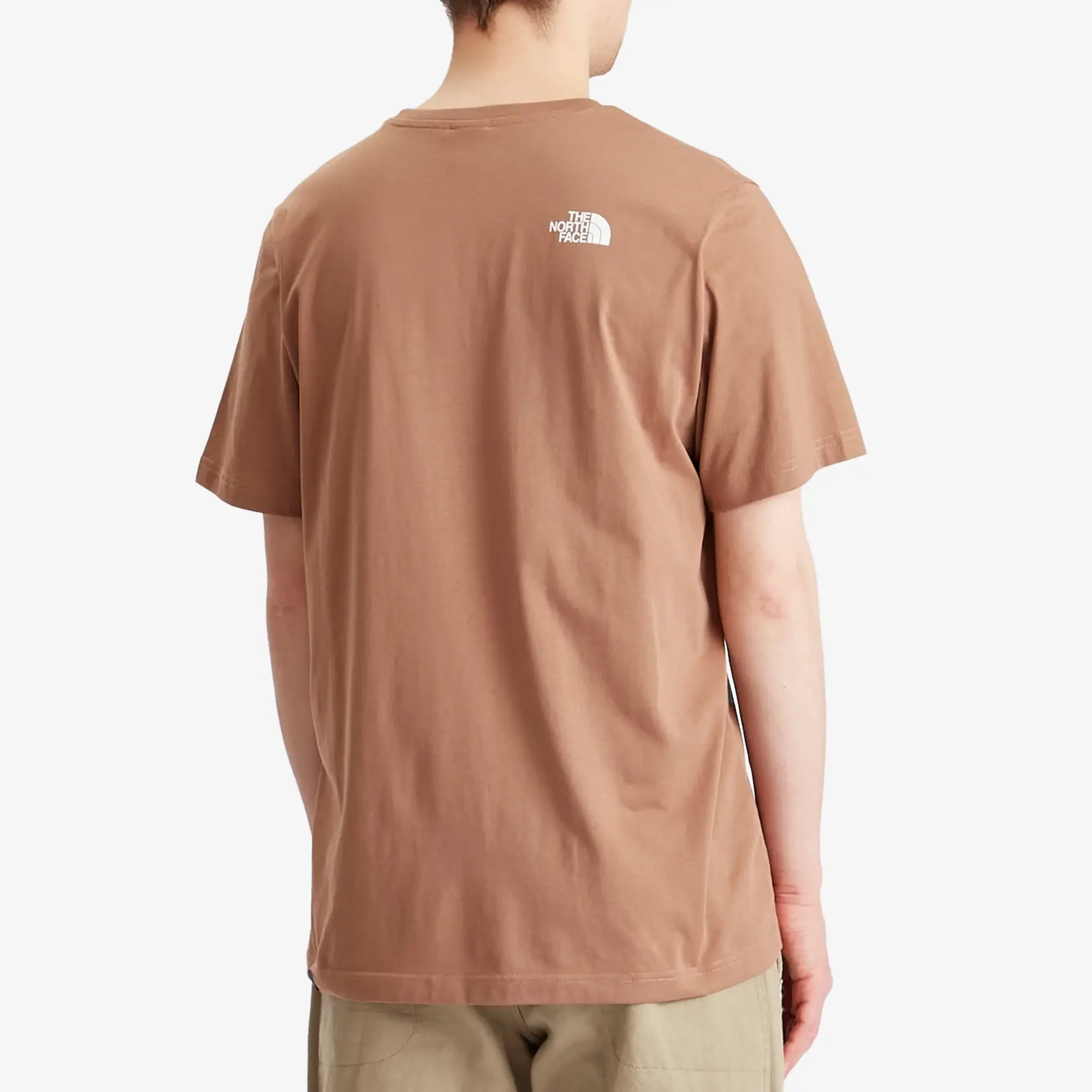 The North Face Cotton Blend Regular Fit Short Sleeve Dome T-Shirt, Latte