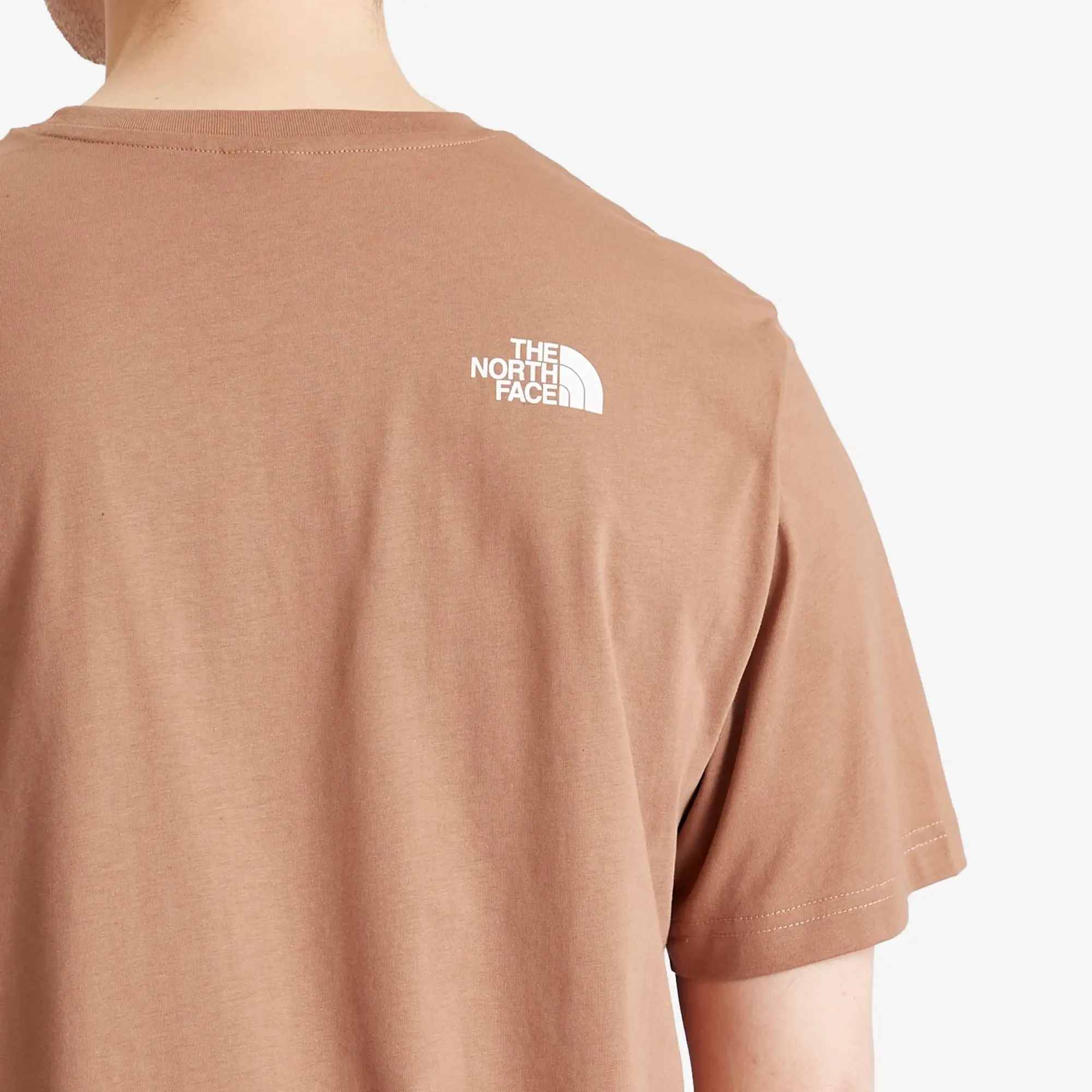 The North Face Cotton Blend Regular Fit Short Sleeve Dome T-Shirt, Latte