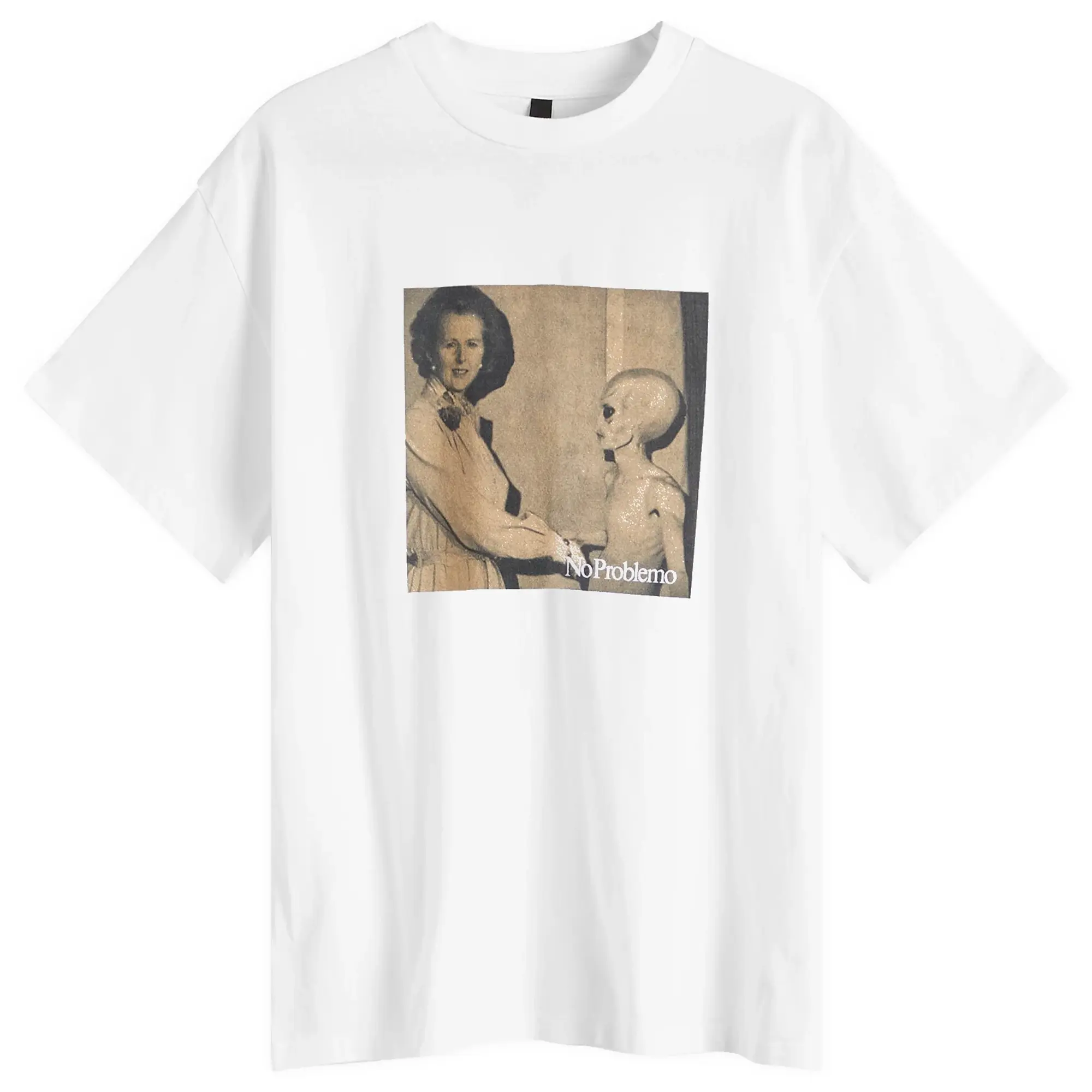 No Problemo Men's Special Relationship SS Tee White