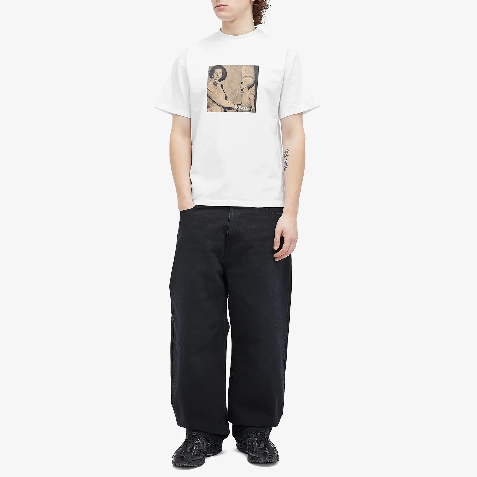 No Problemo Men's Special Relationship SS Tee White