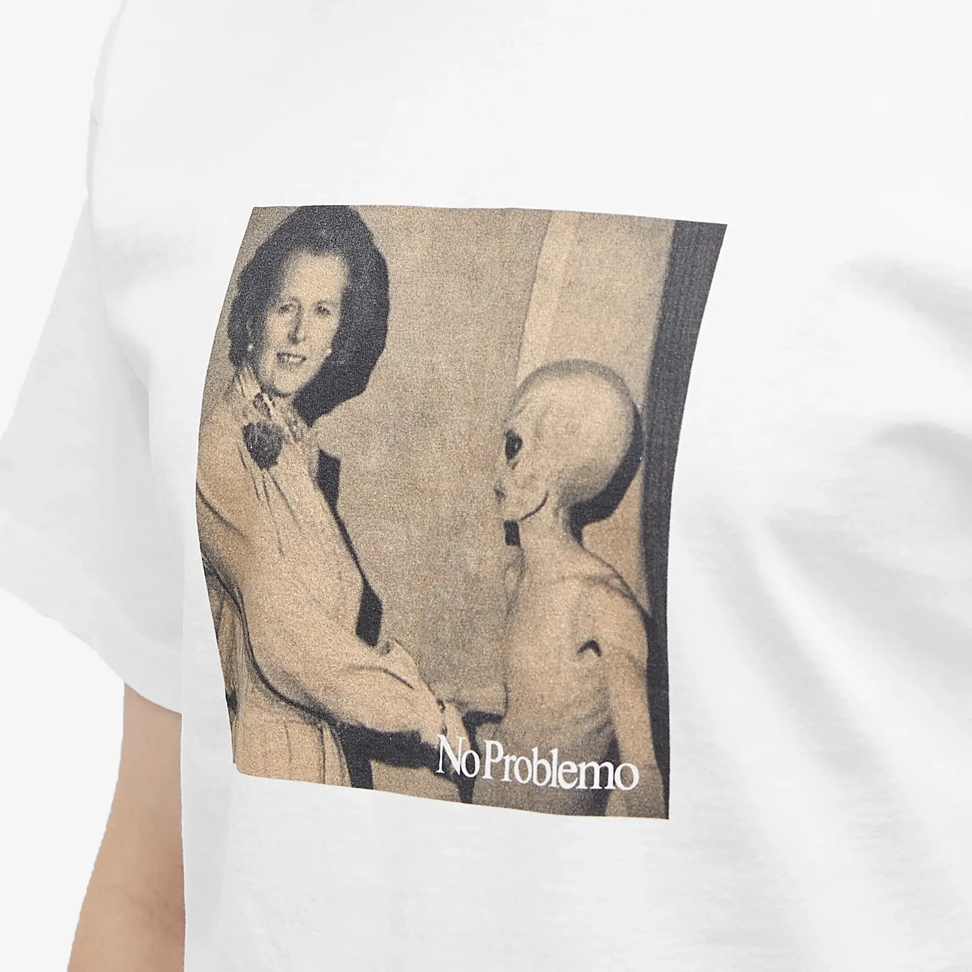 No Problemo Men's Special Relationship SS Tee White