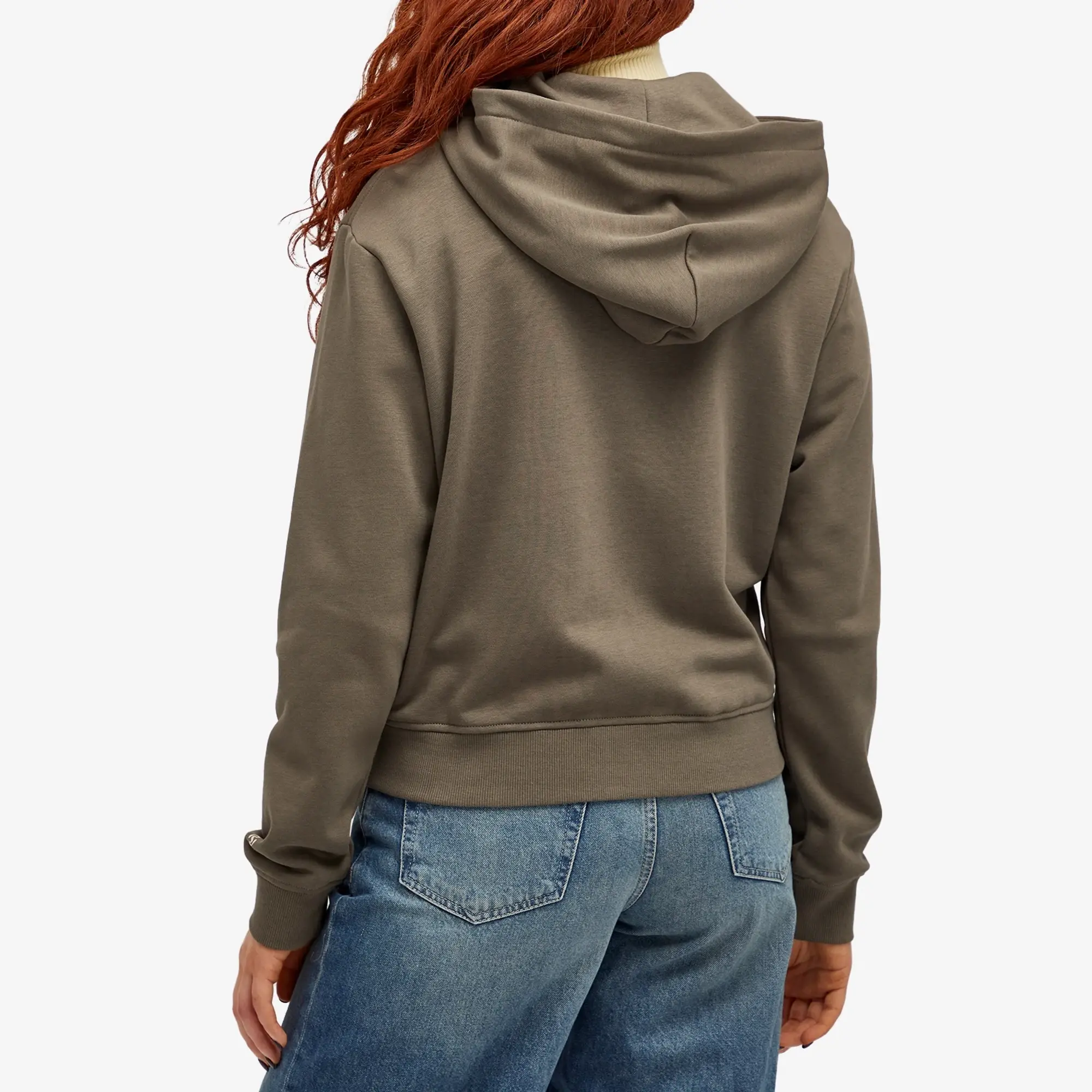 Holzweiler Women's Regular Light Zip Hoodie Taupe