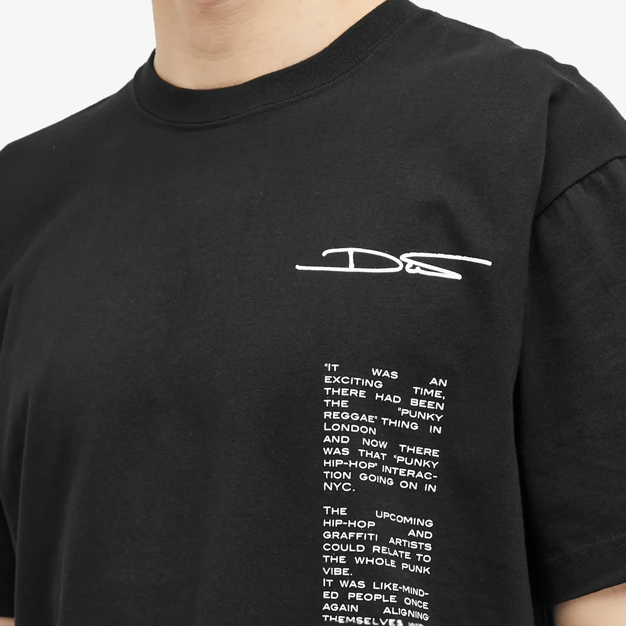 Neighborhood Men's x Rebel Dread Hardware T-Shirt 2 Black