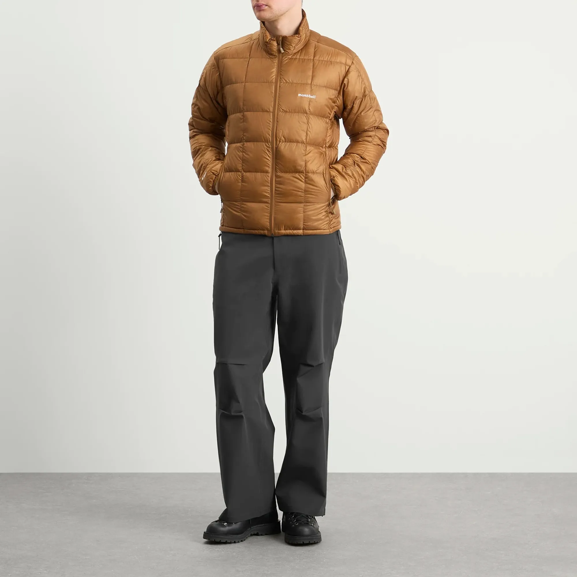 Montbell Men's Superior Down Jacket Brown | 2301377-BN | FOOTY.COM