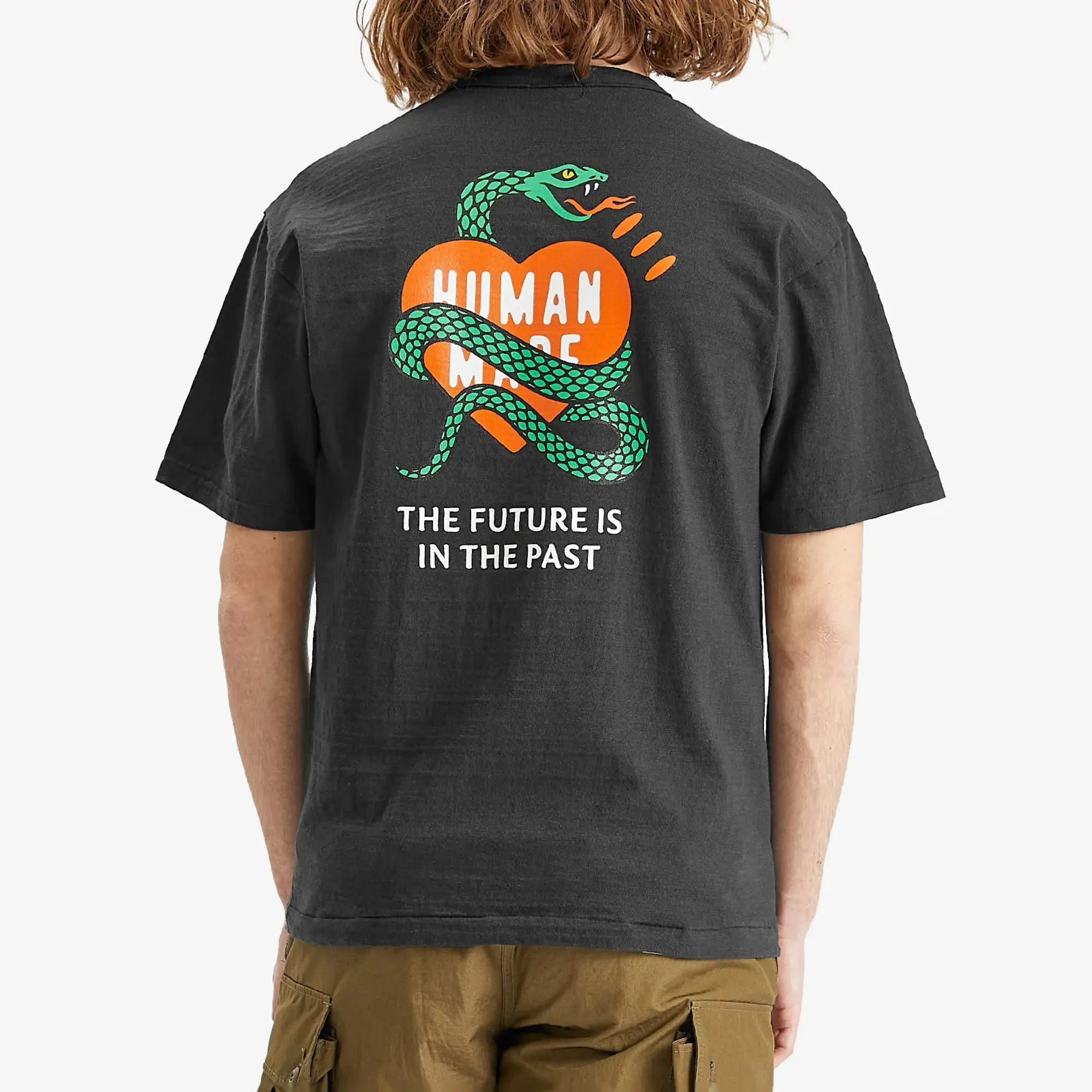 Human Made Men's Snake T-Shirt Black