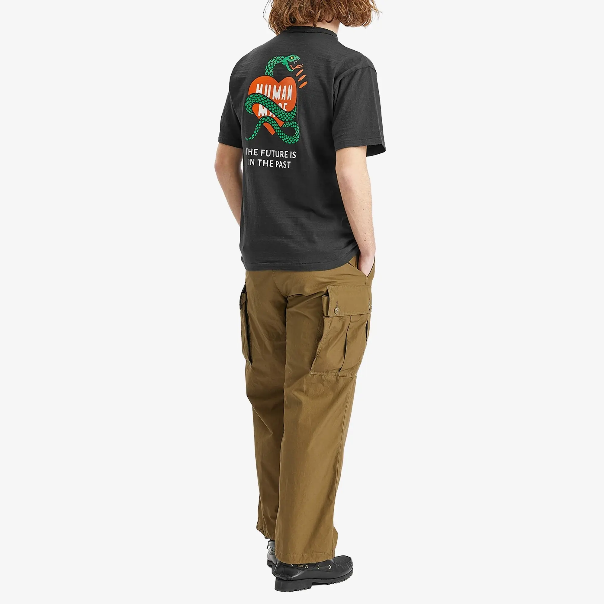 Human Made Men's Snake T-Shirt Black