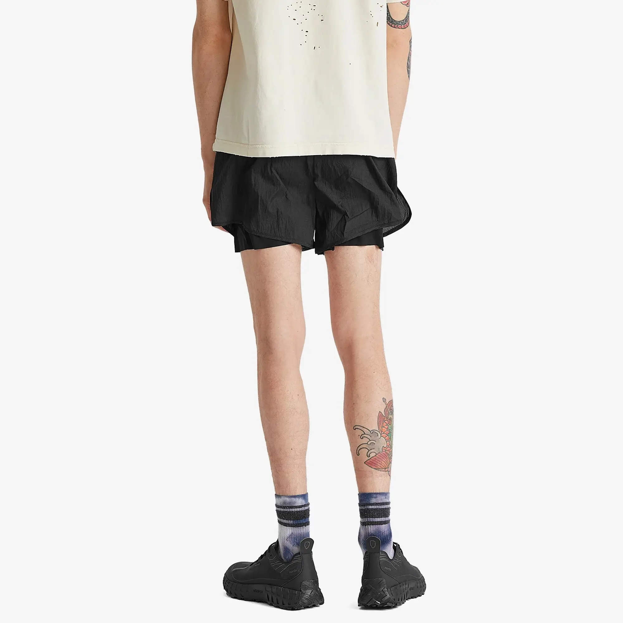 Satisfy Men's Rippy™ 3” Trail Shorts Black