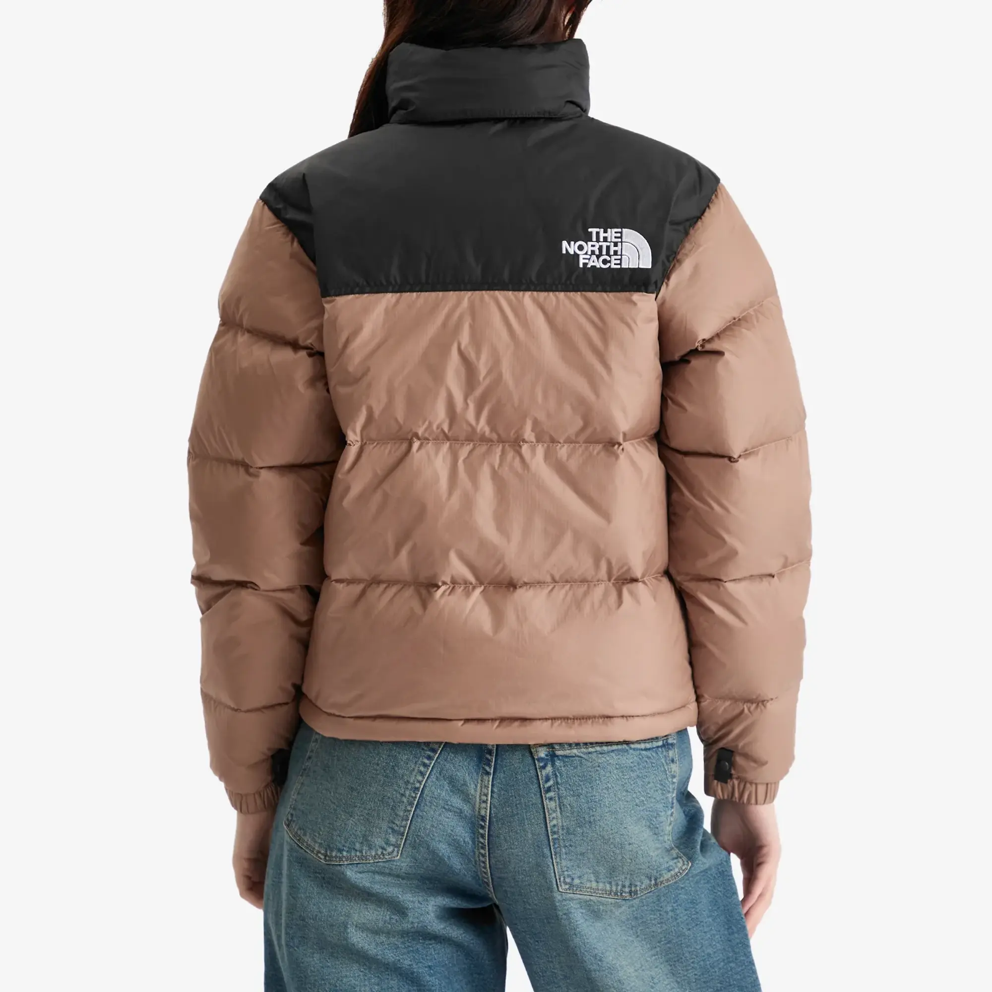 The North Face Women's 1996 Retro Nuptse Jacket Latte/Tnf Black