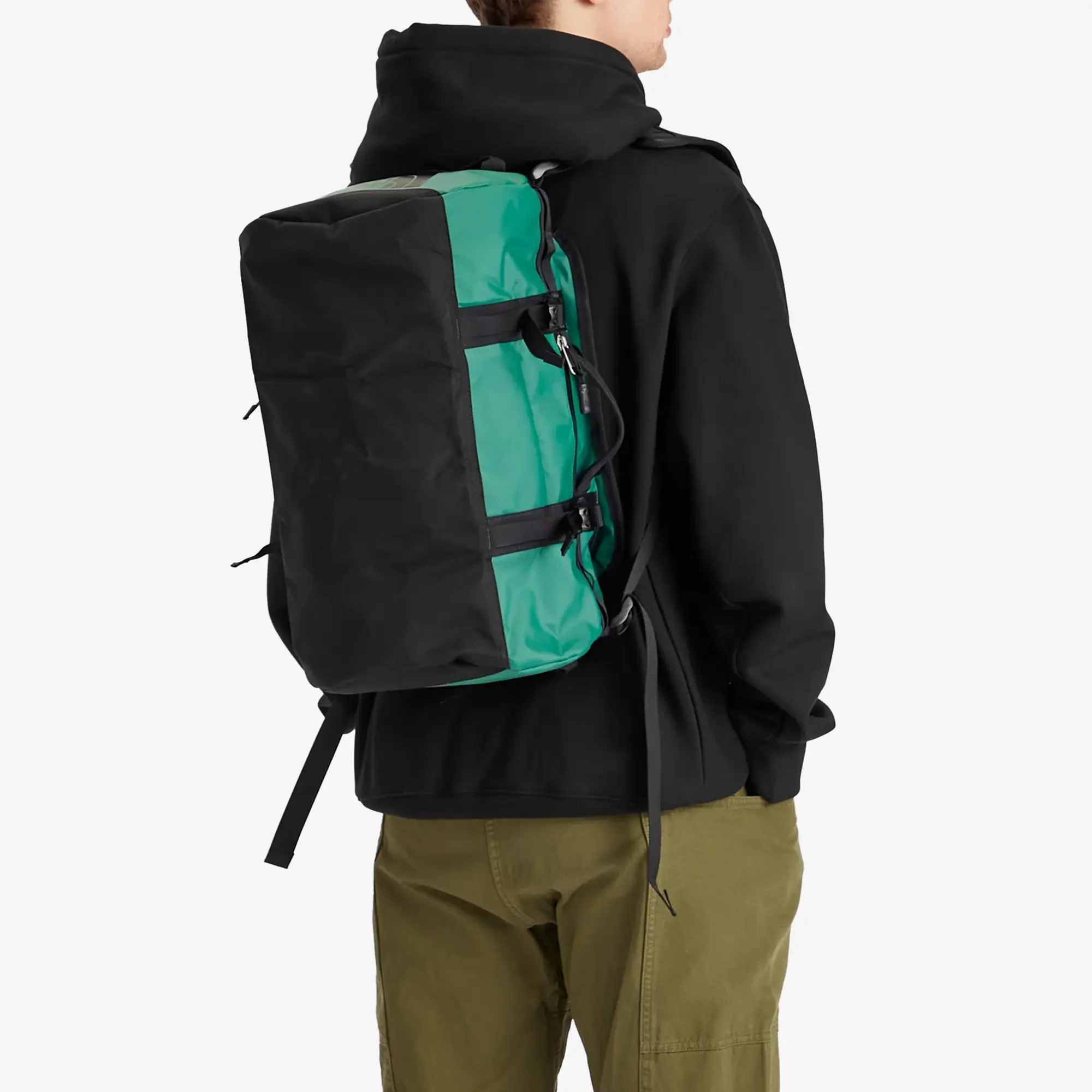 The North Face Base Camp Duffel - Xs Evergreen/ Tnf Black 31 L