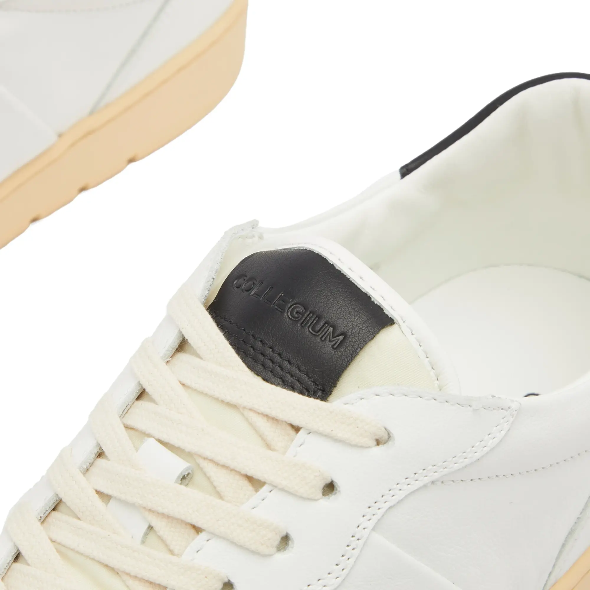 Collegium Men's Pillar Destroyer Low Sneaker White/Taupe/Black