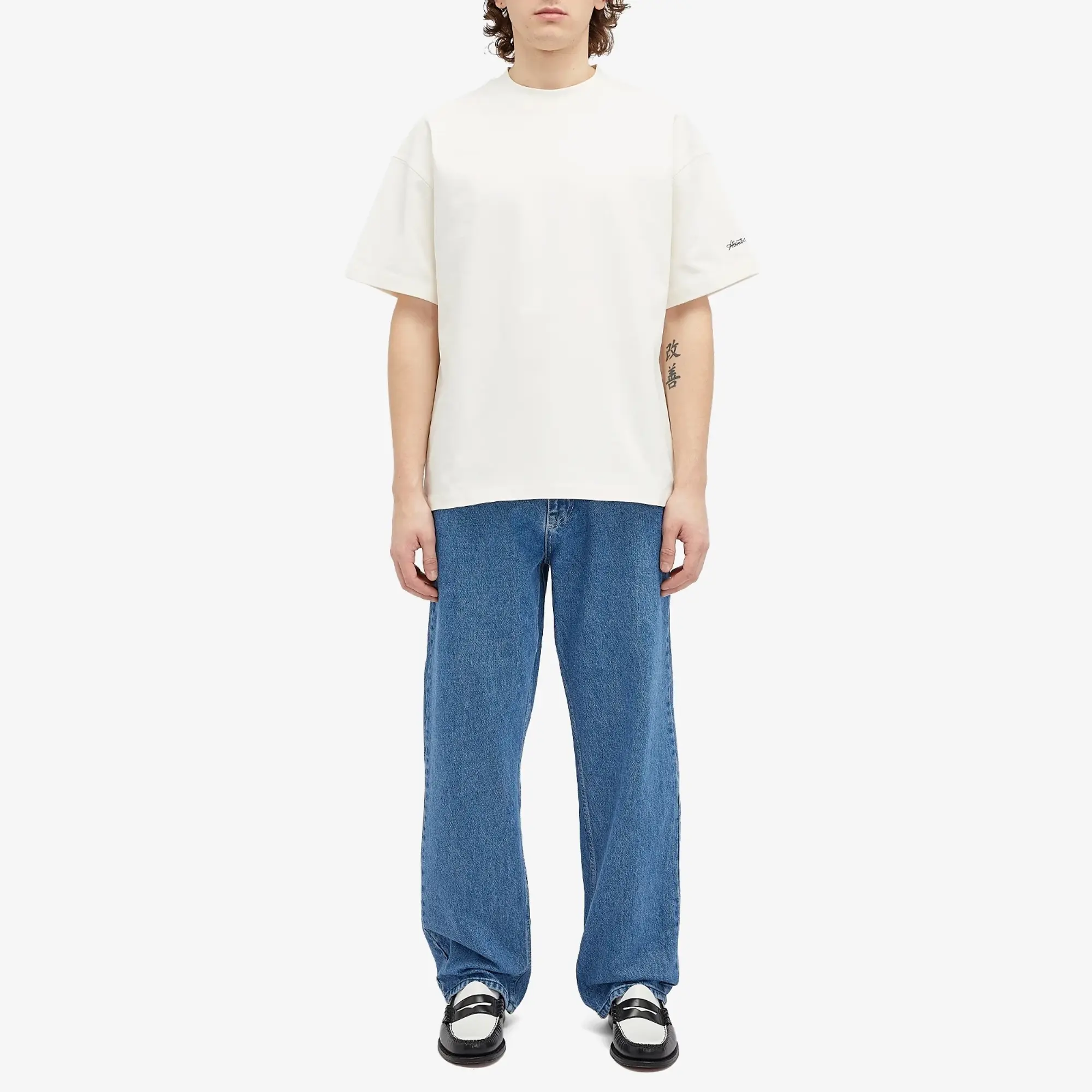 about:blank Chain Stitch T-Shirt - Presented by END. Oat