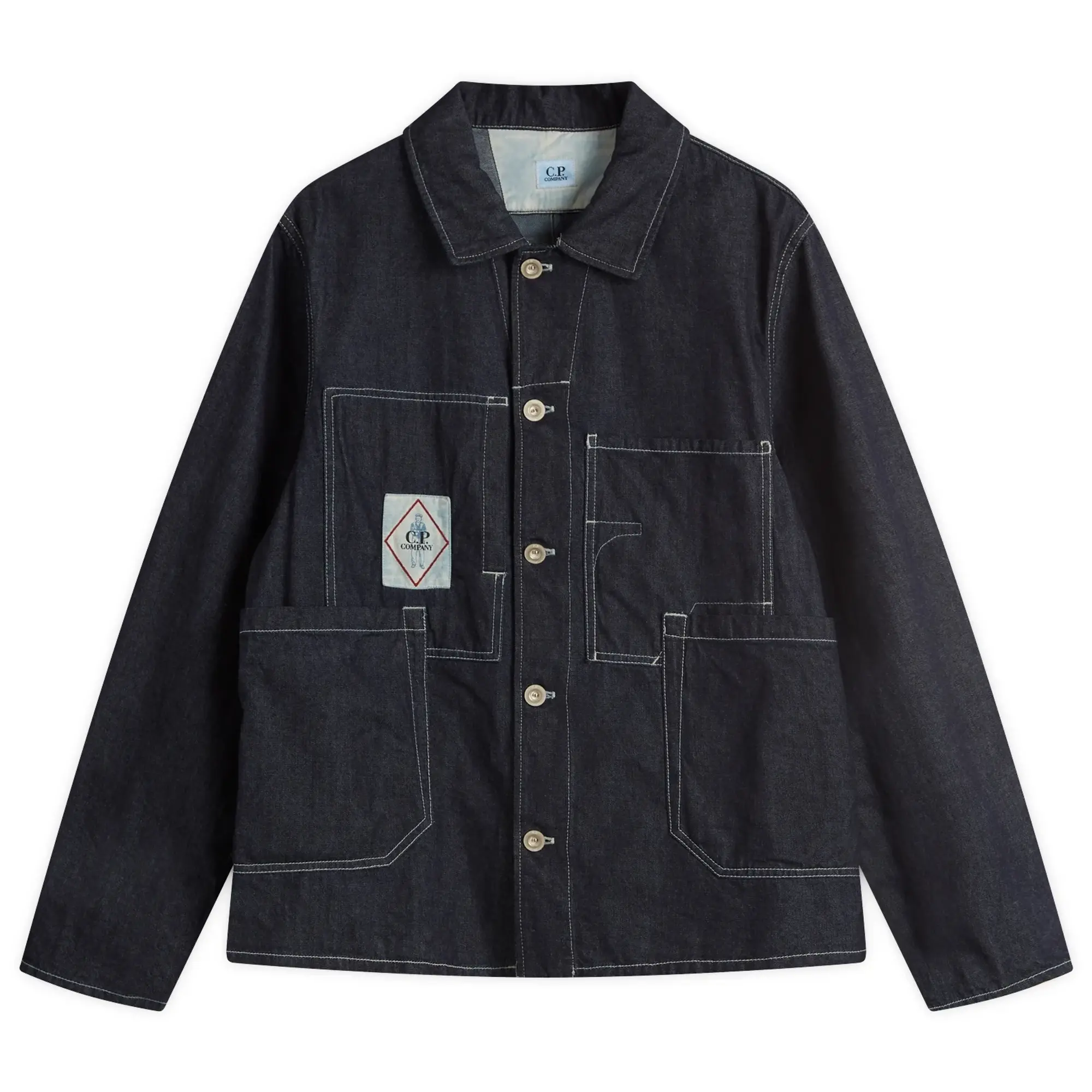 C.P. Company Men's 3/1 Denim Chore Jacket