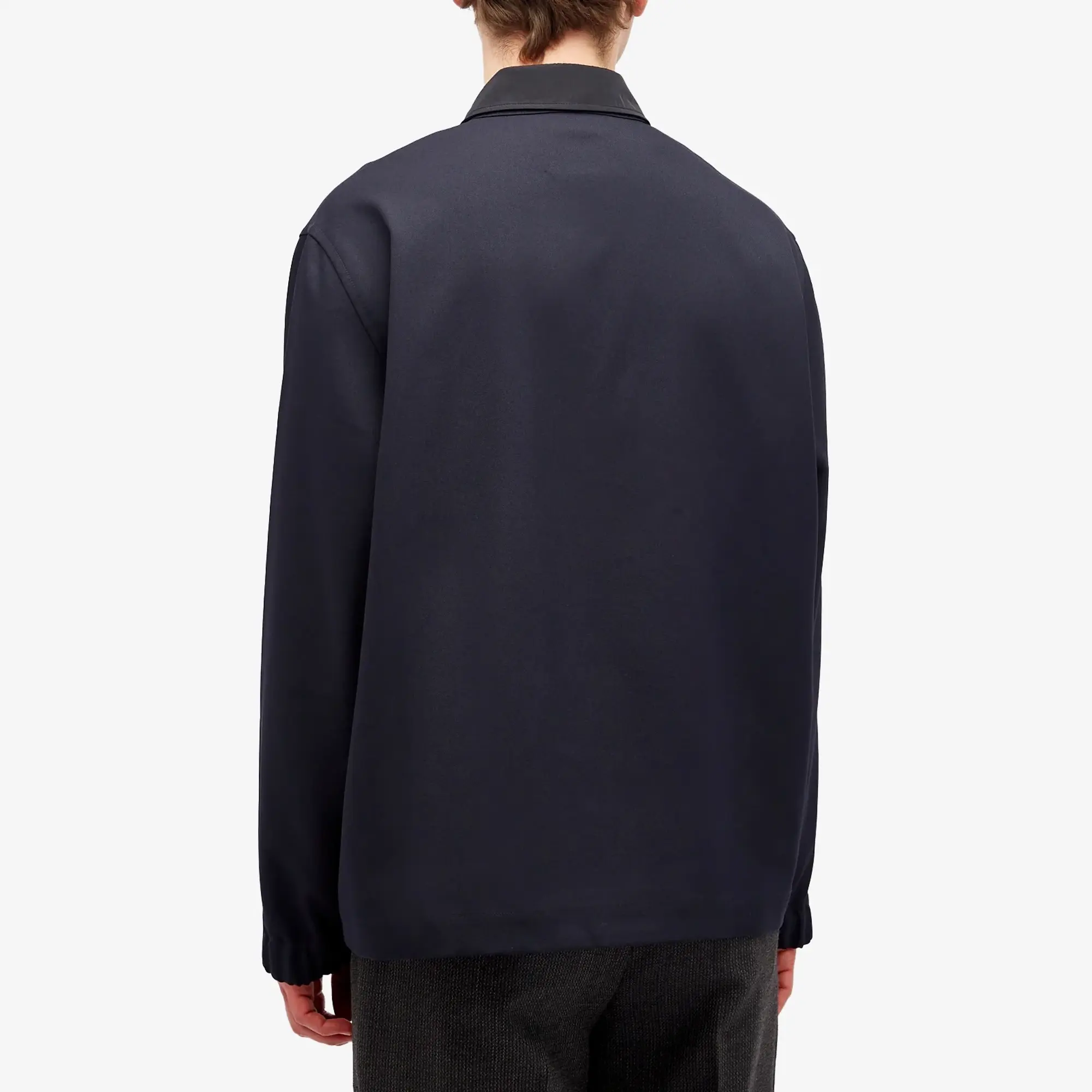 Asics Studio Nicholson Men's Half Placket Zip Shirt Darkest Navy