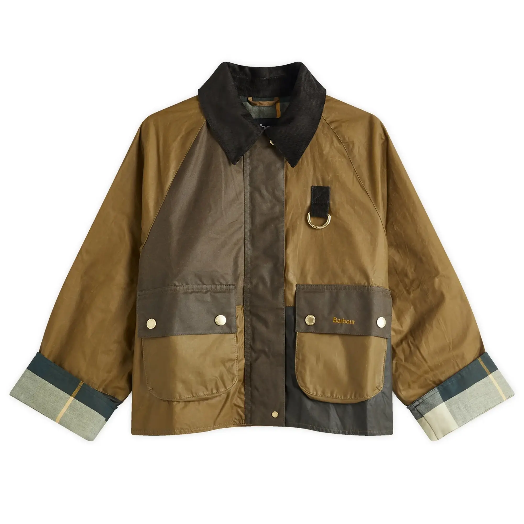 Barbour Women's Alma Wax Jacket Sand/Archive Olive