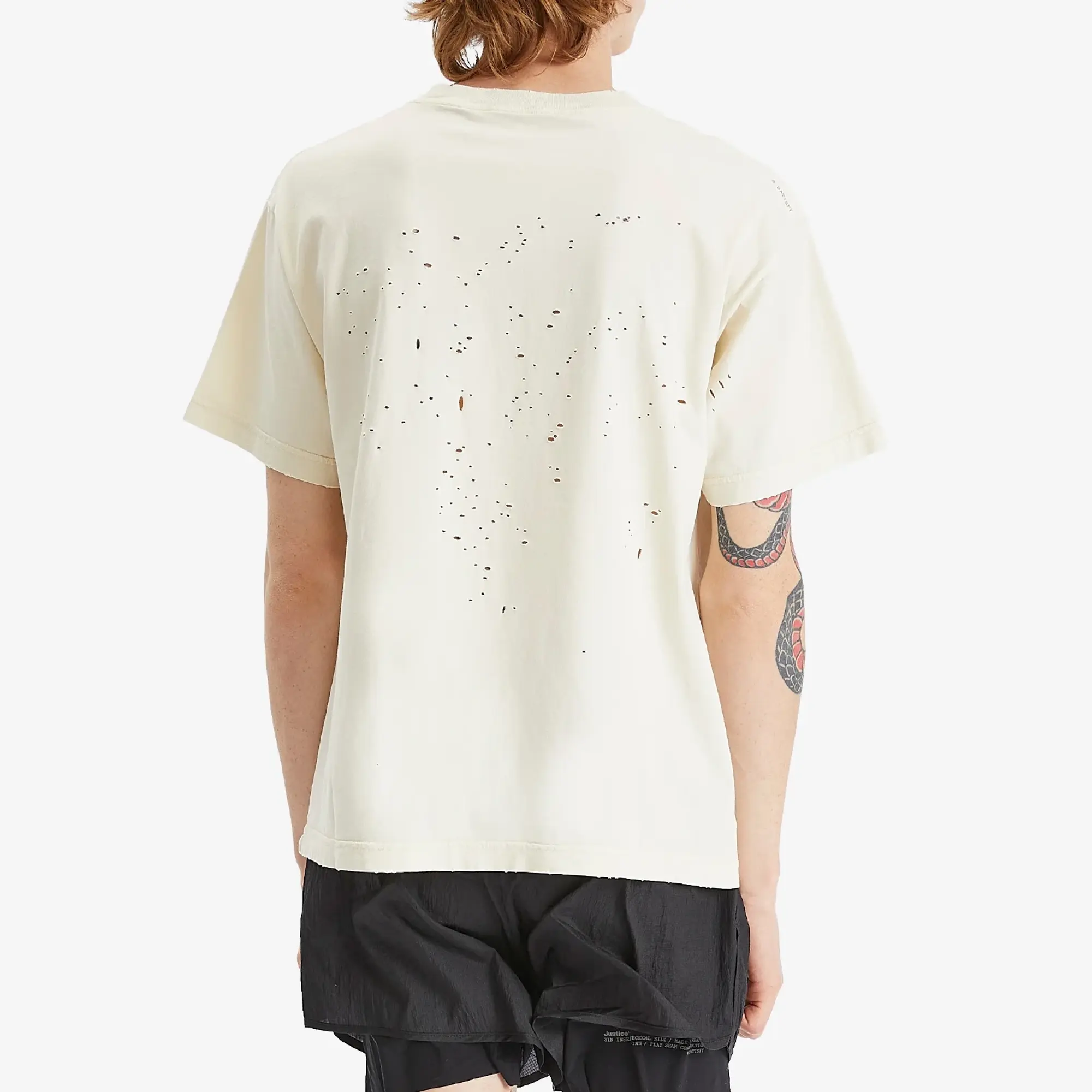 Satisfy Men's MothTech™ T-Shirt Aged Ecru