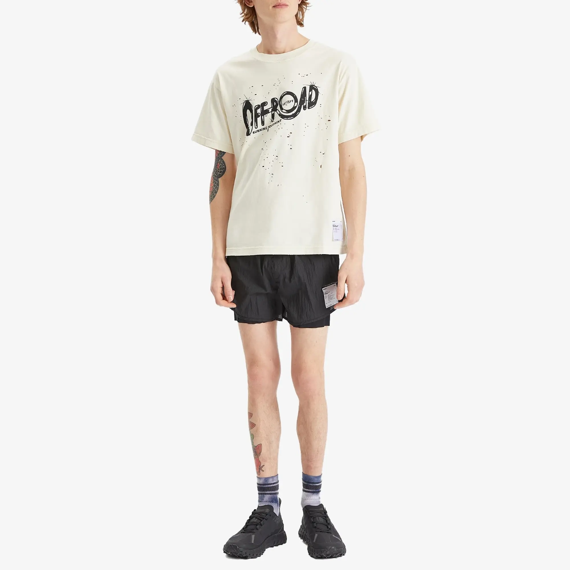 Satisfy Men's MothTech™ T-Shirt Aged Ecru