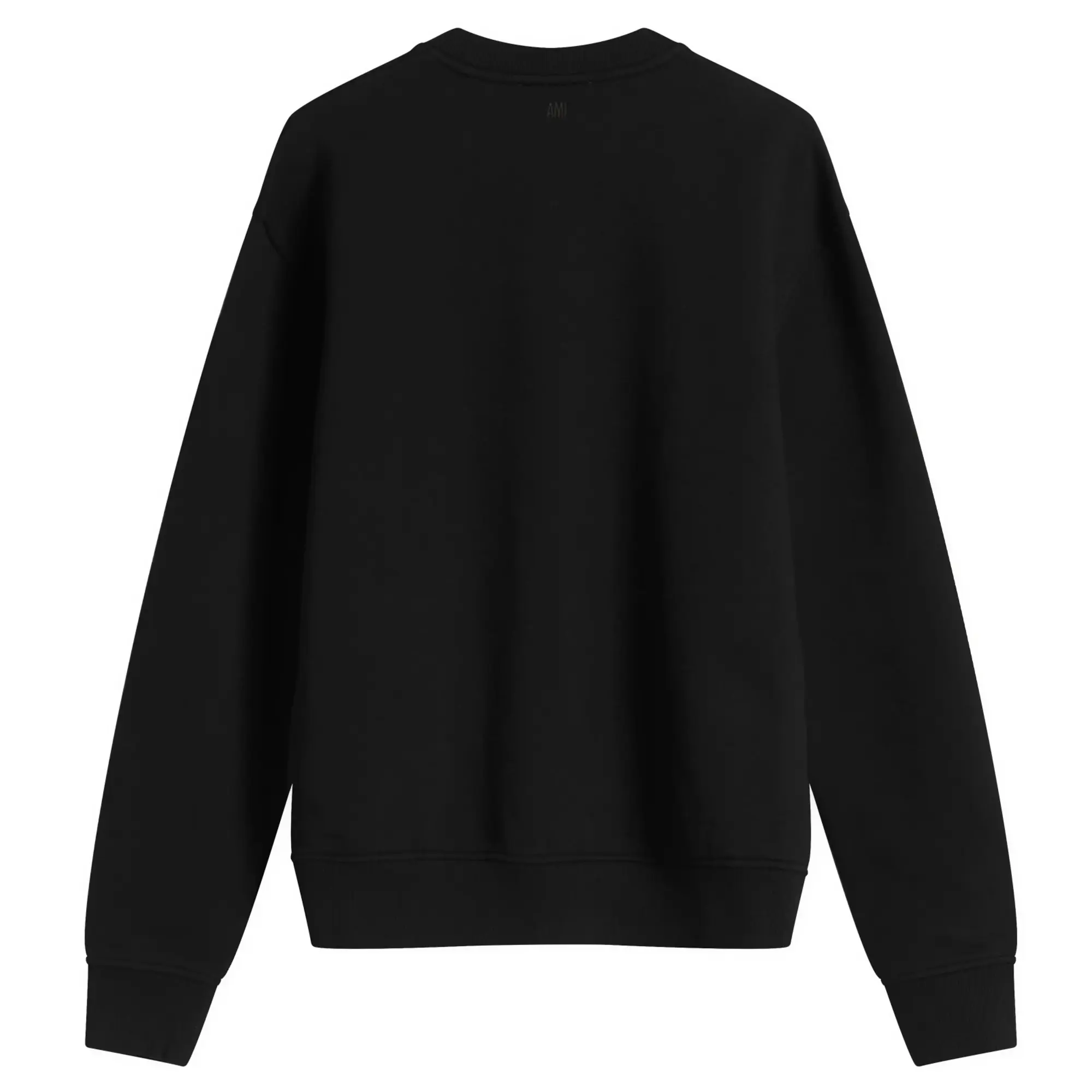 AMI Paris Men's Ami De Coeur Sweatshirt Black