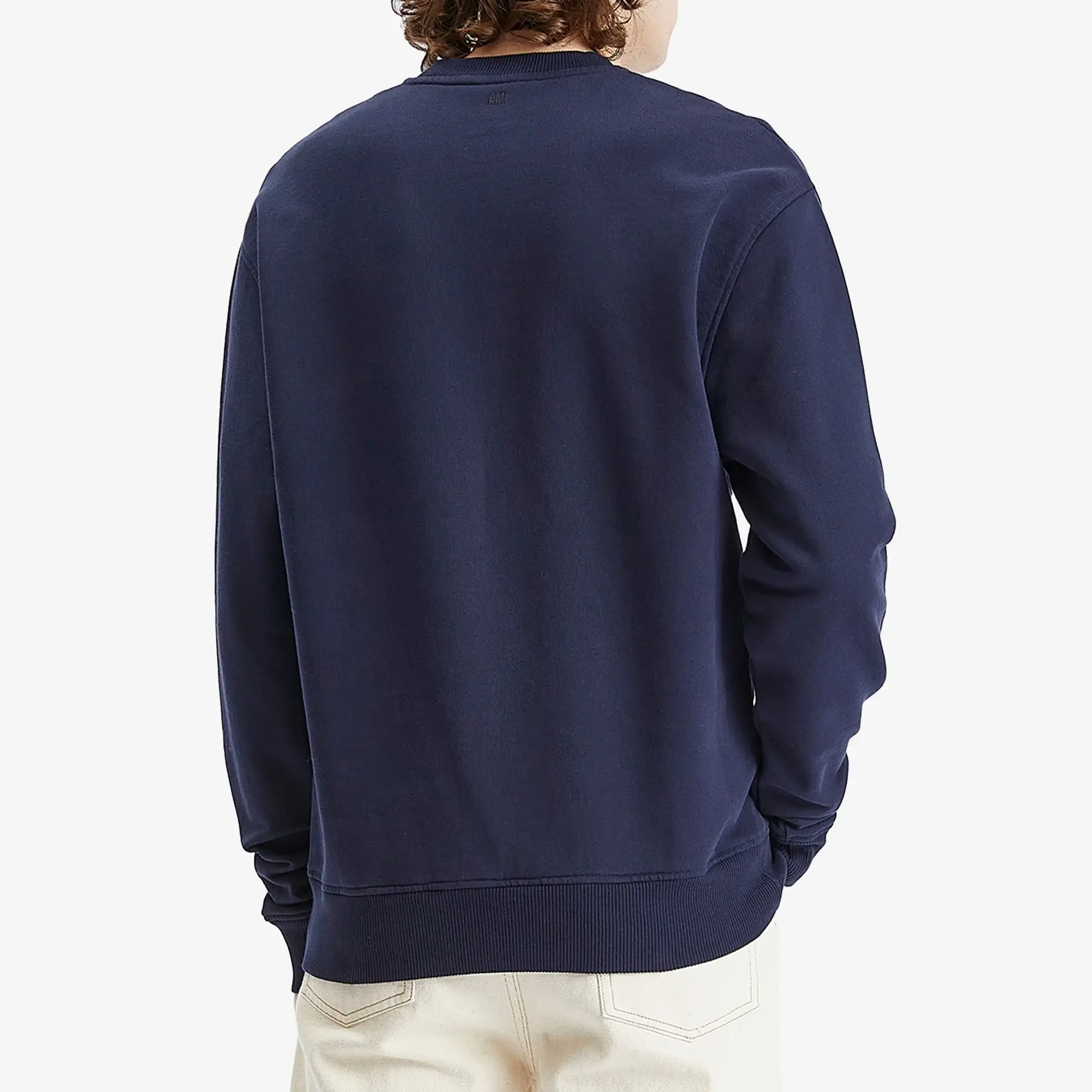 AMI Paris Men's Ami De Coeur Sweatshirt Night Blue
