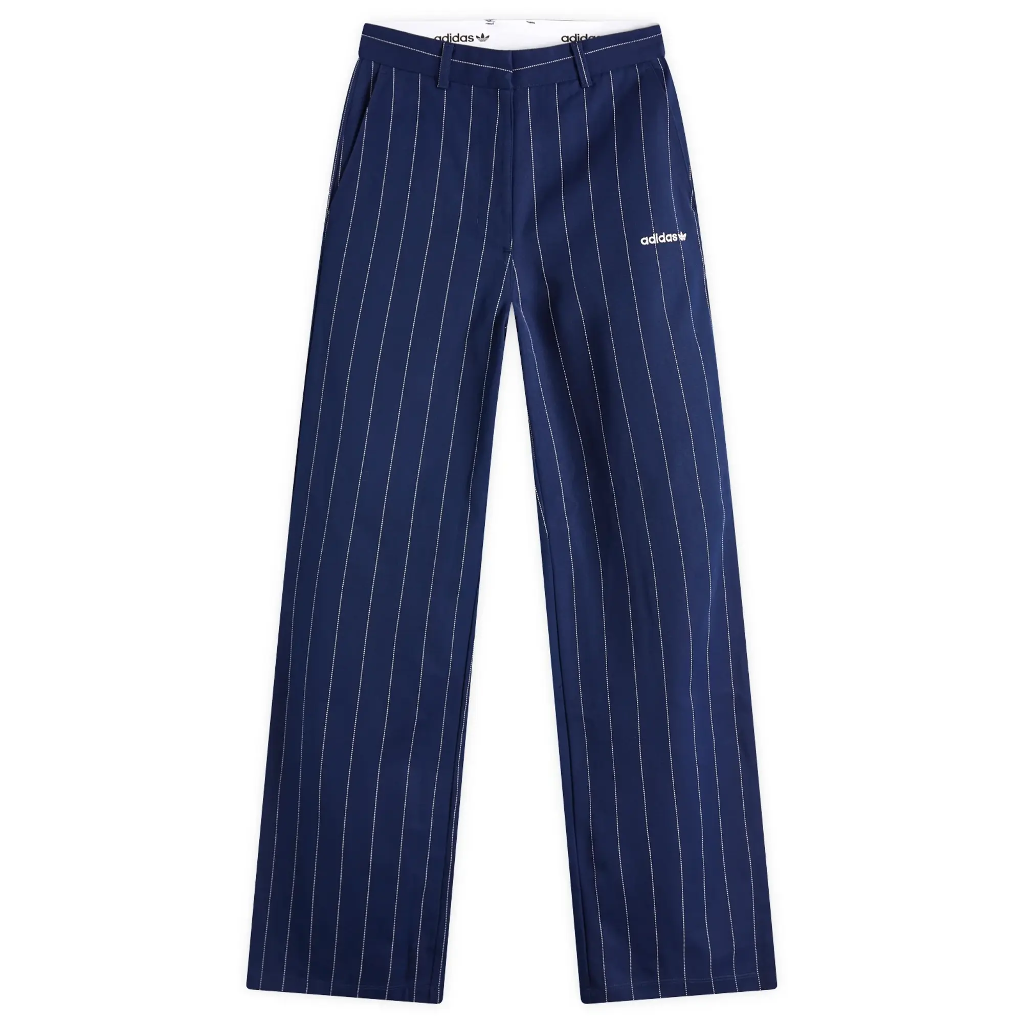 Adidas Originals Pinstripe Twill Loose Pants
