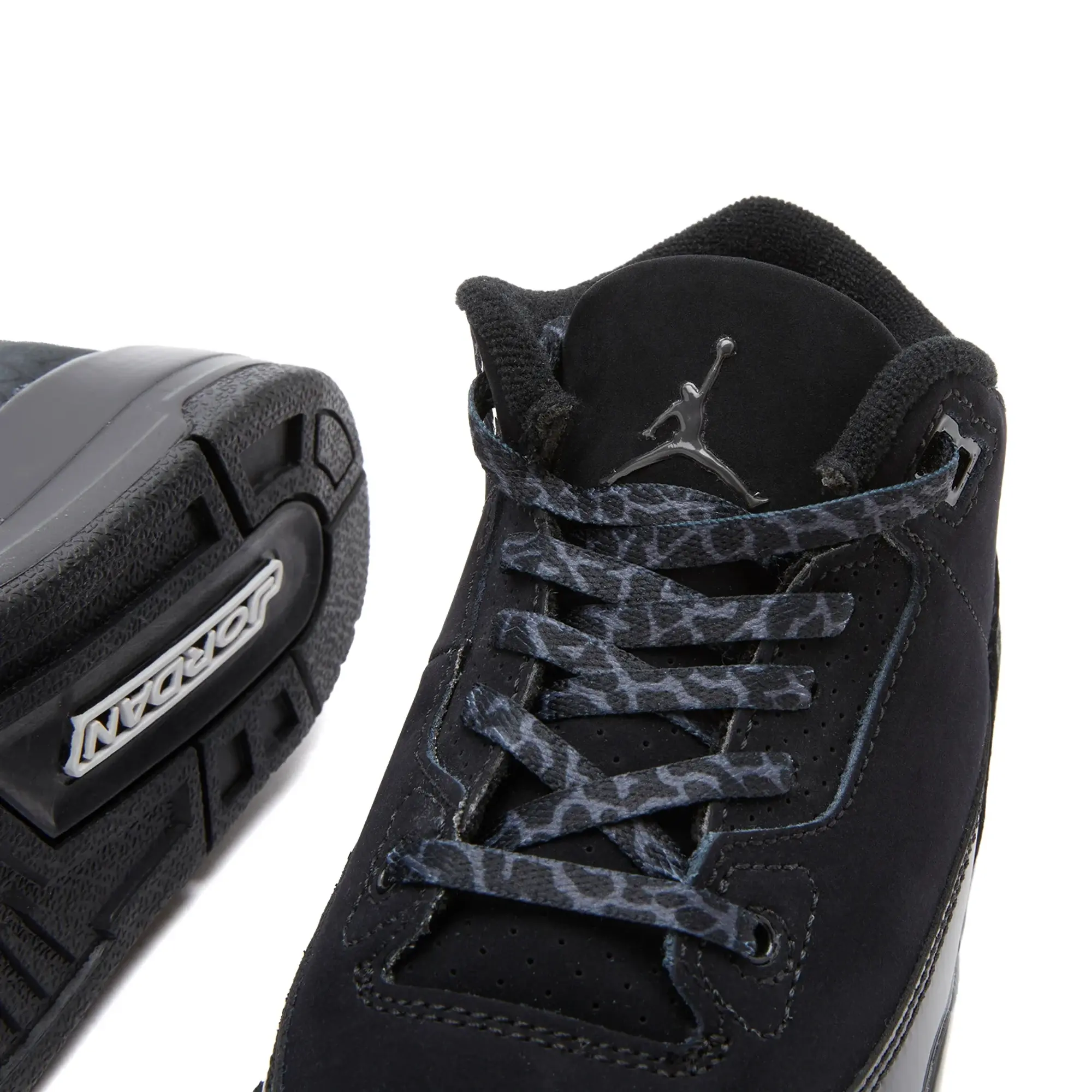 Nike Jordan Air Jordan 3 Retro Sneaker (PS) Black/Charcoal/White