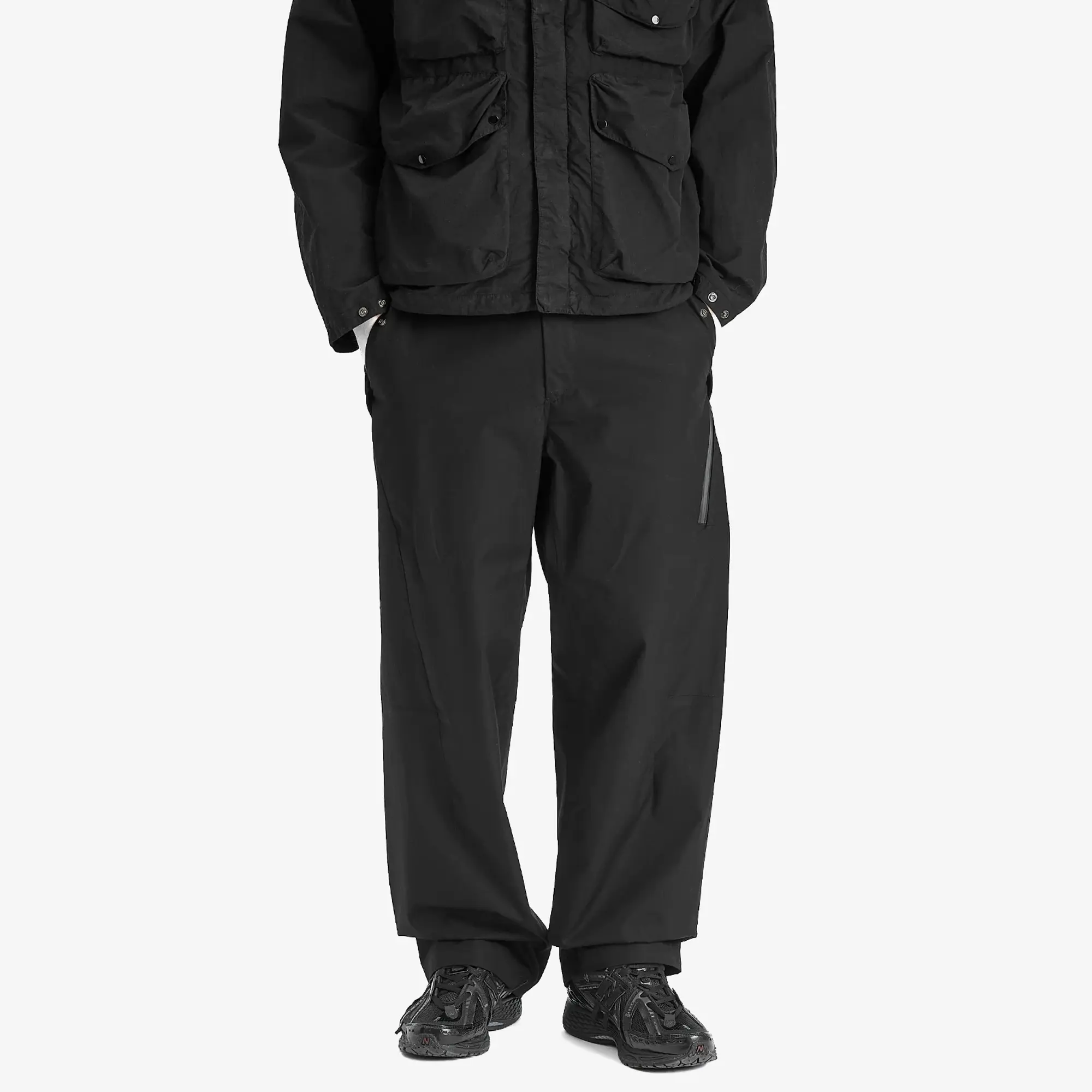C.P. Company Men's Metropolis Series Hyst Cargo Pants Black
