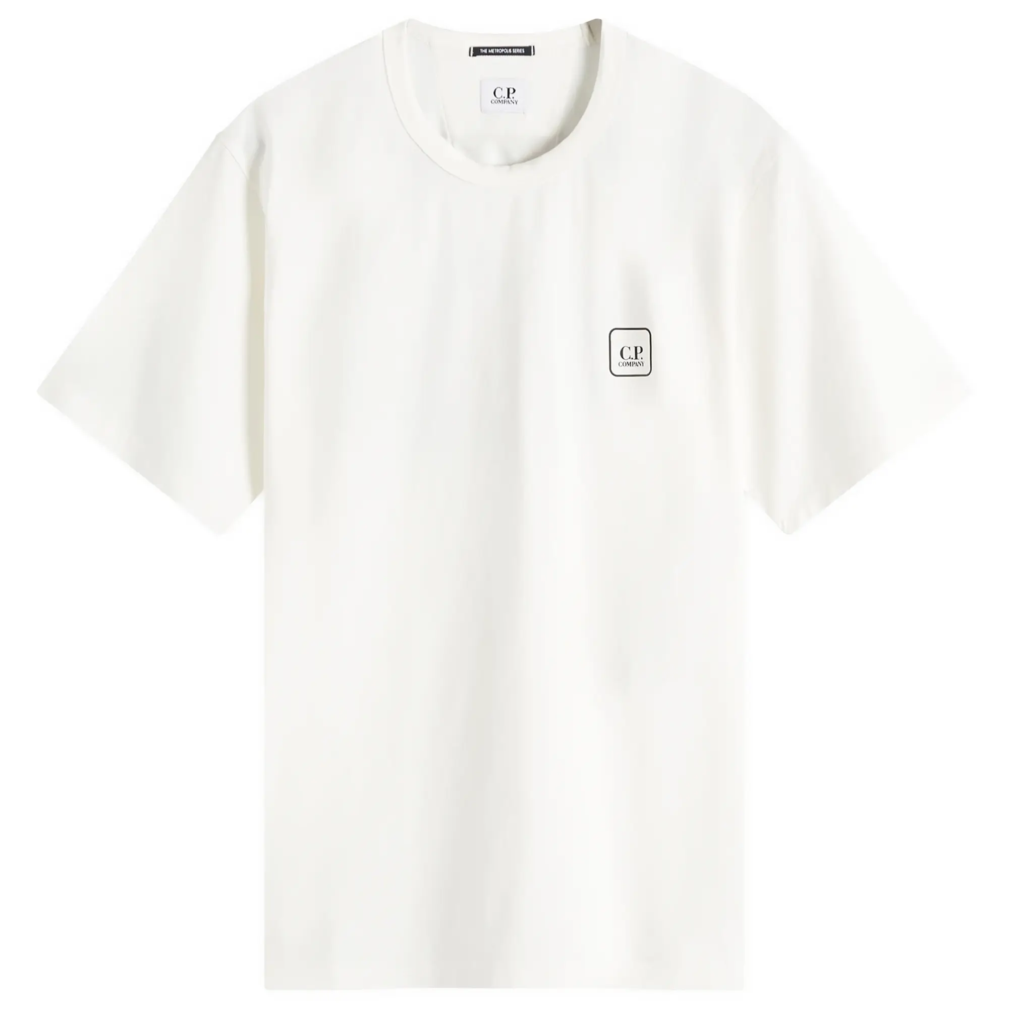 C.P. Company Men's Metropolis Series Urban Tech T-Shirt Gauze White