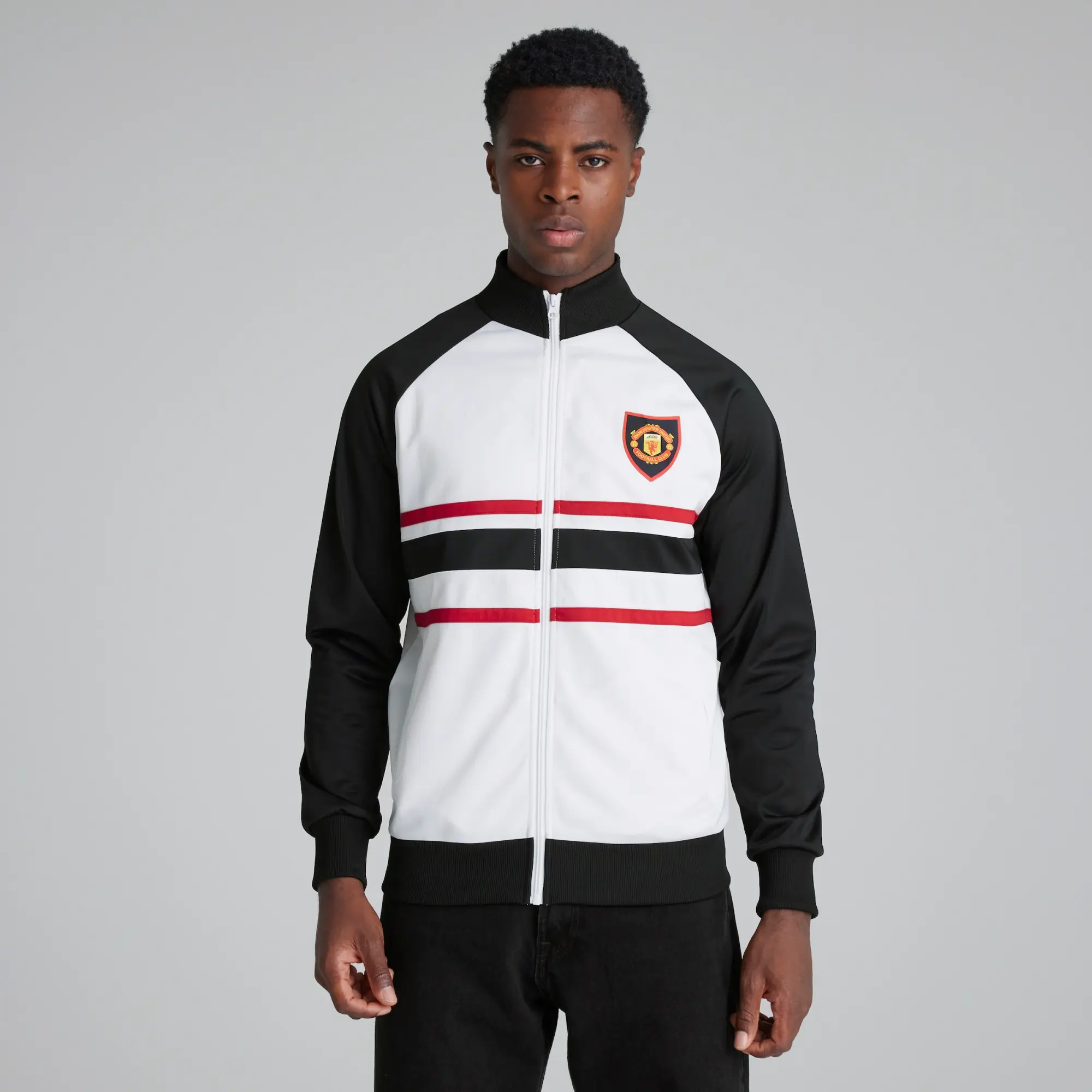 ITEX Manchester United 1999 Away Inspired Full-Zip Track Jacket