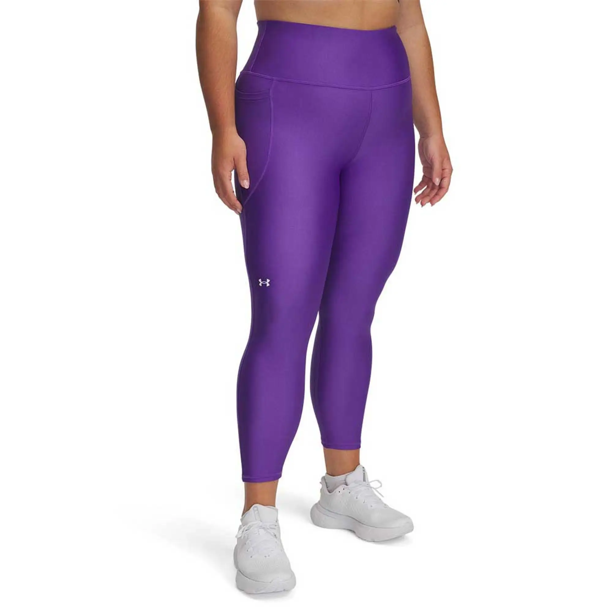 Women's  Under Armour  Tech Ankle Leggings Lavish / White 3X