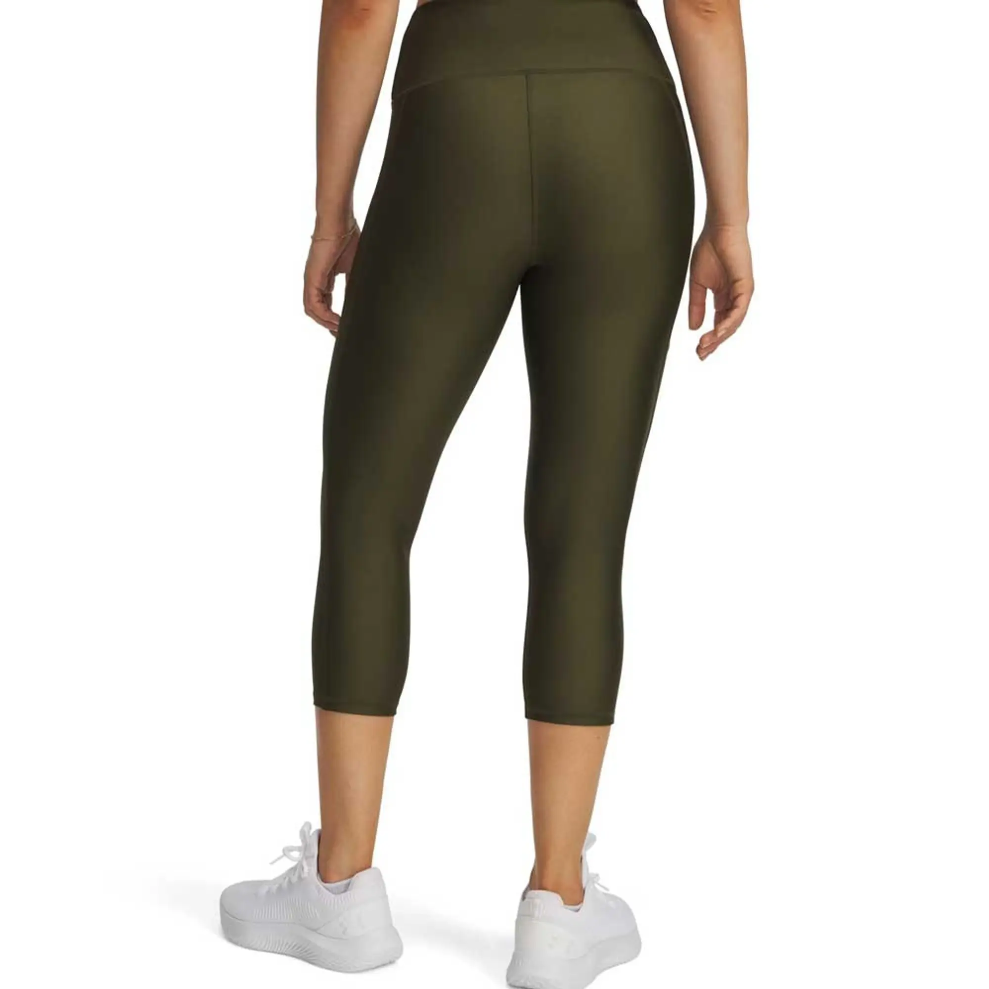 Under Armour  Tech Women's Capris Expedition Green / White L