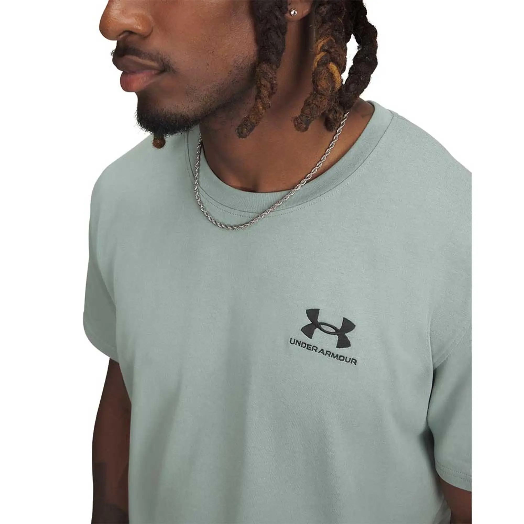 Under Armour Logo Embossed Heavyweight Short Sleeve T-shirt