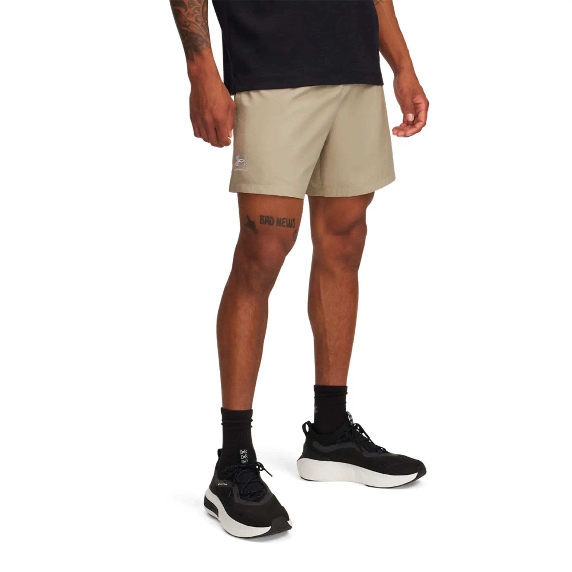 Men's  Under Armour  Icon Volley Shorts City Khaki / White XXL