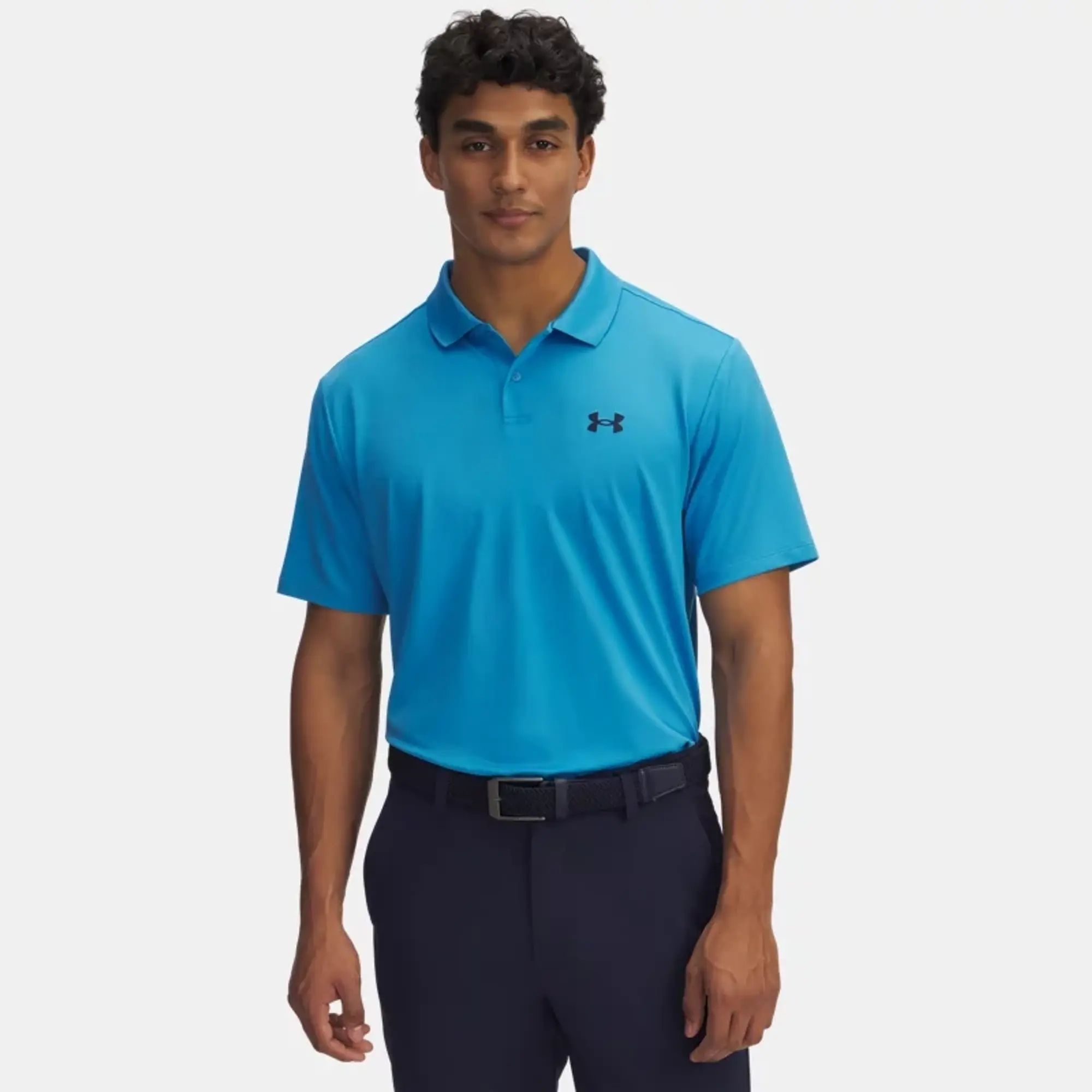 Men's  Under Armour  Matchplay Polo Ether Blue / Midnight Navy XXL