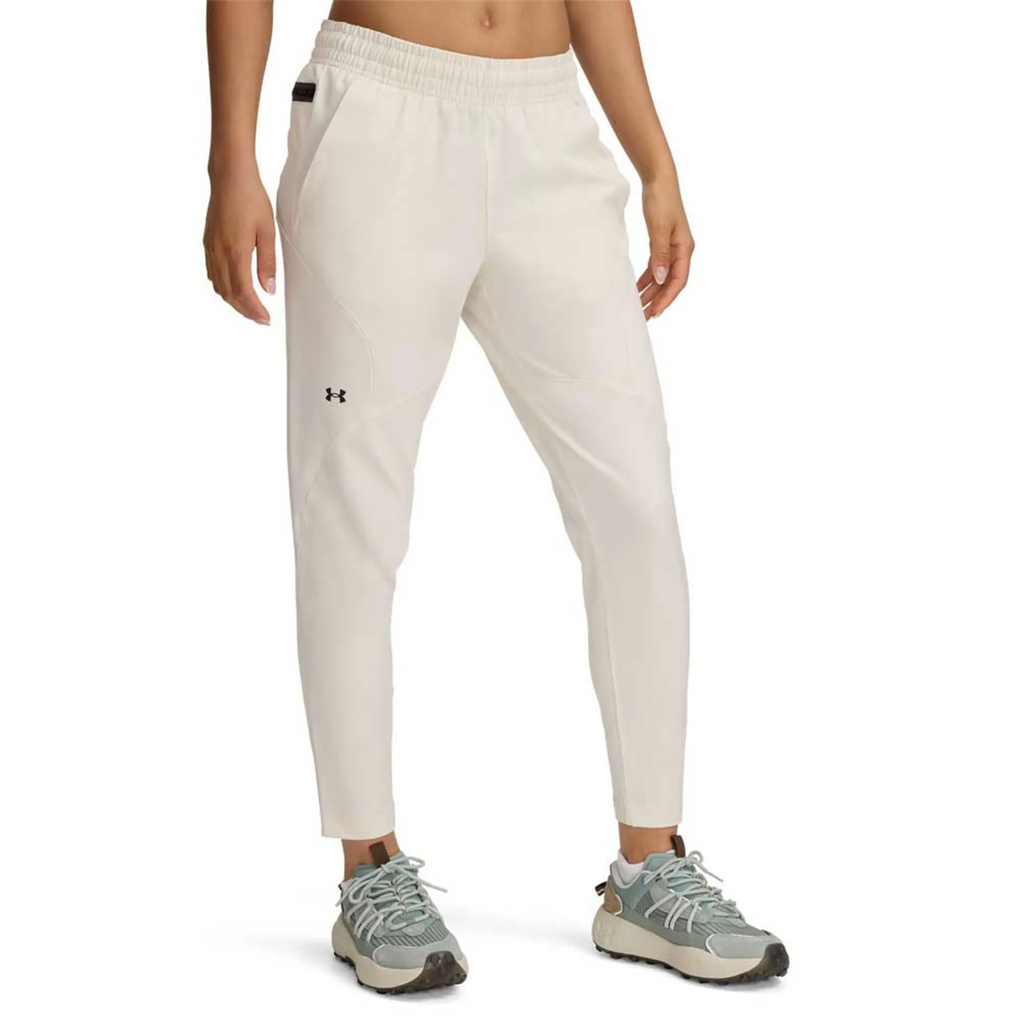 Women's  Under Armour  Unstoppable Hybrid Pants Stone / Black XS