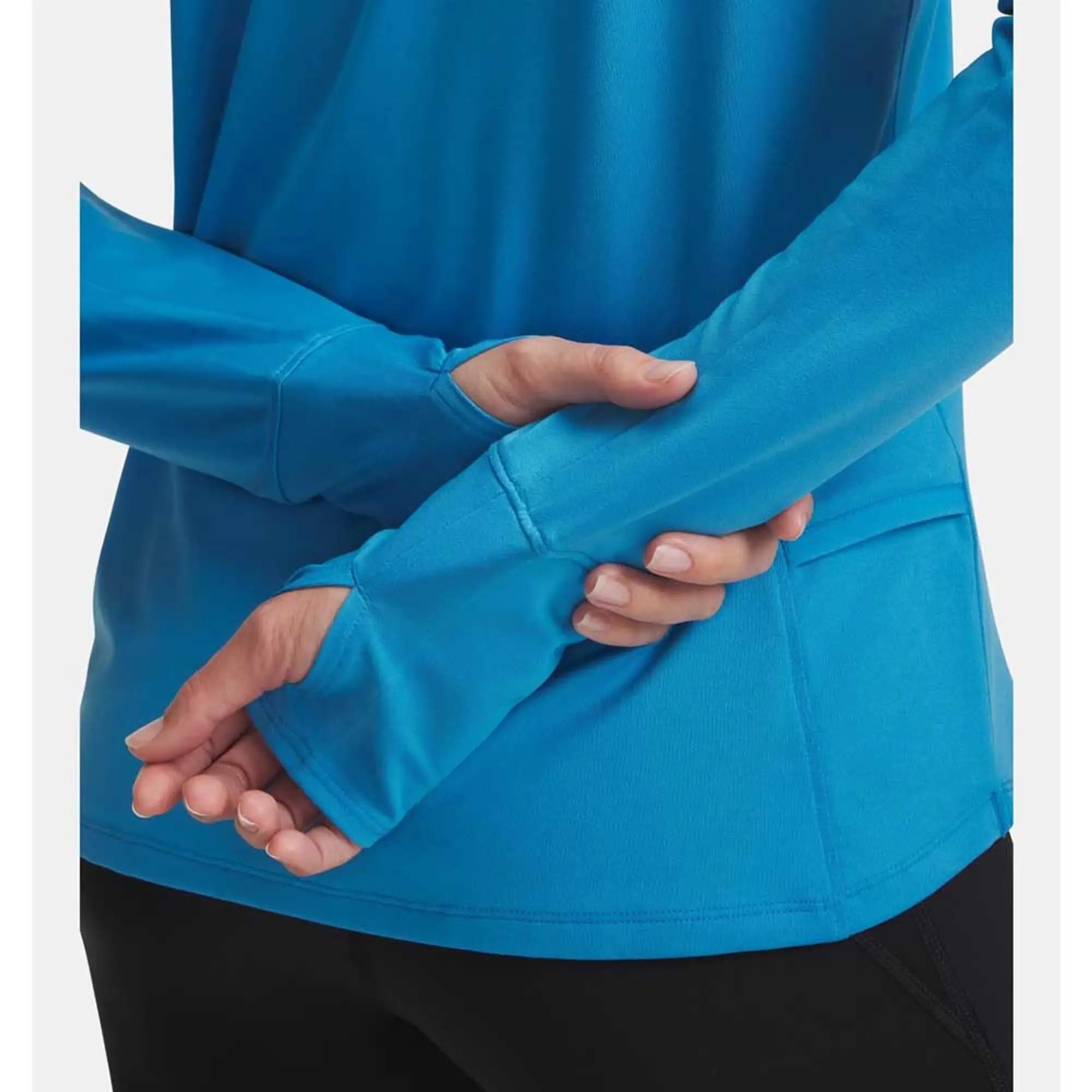 Women's  Under Armour  Q Under Armour lifier Run ½ Zip Ether Blue / Reflective XS