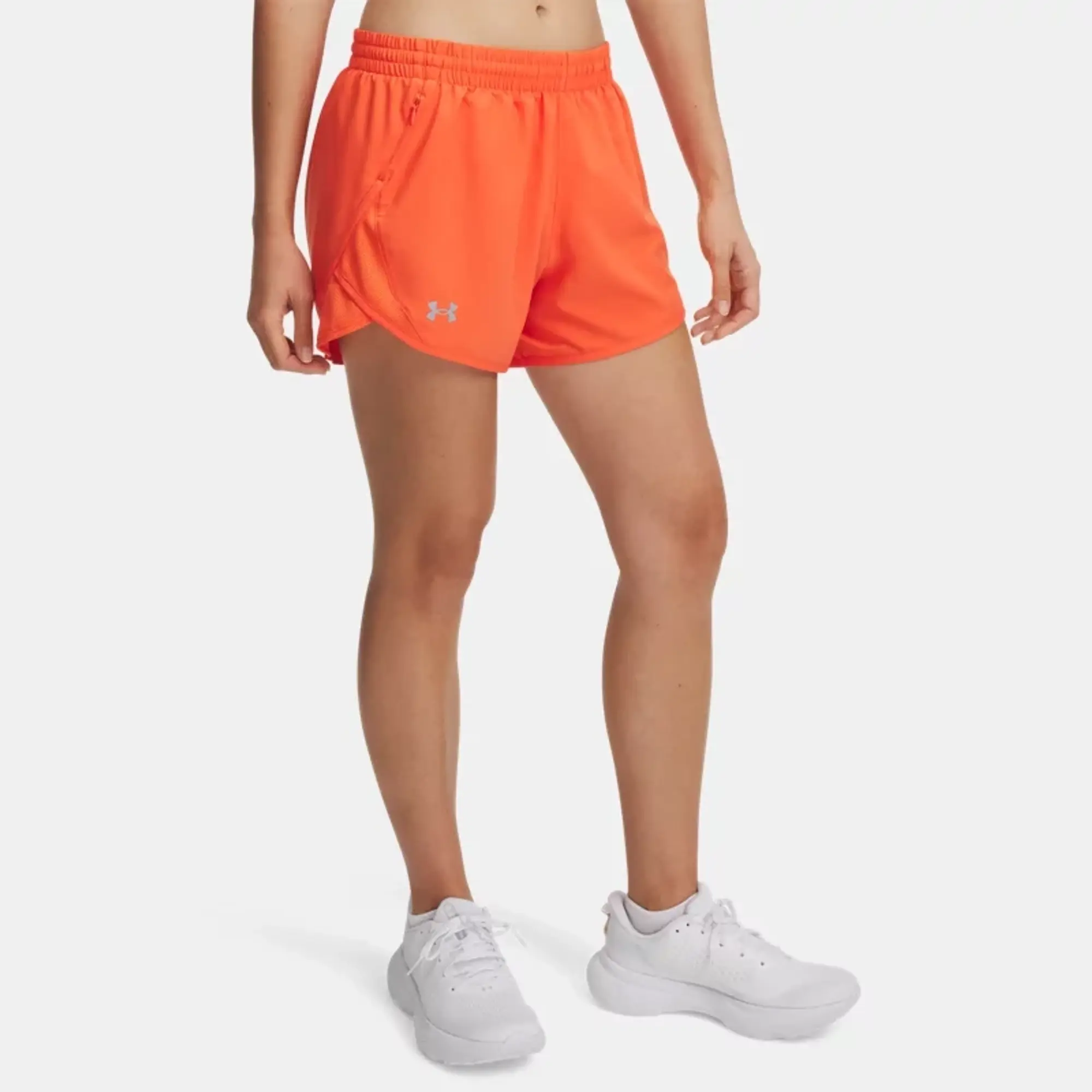 Women's  Under Armour  Fly-By 3 Shorts Fire / Fire / Reflective XS