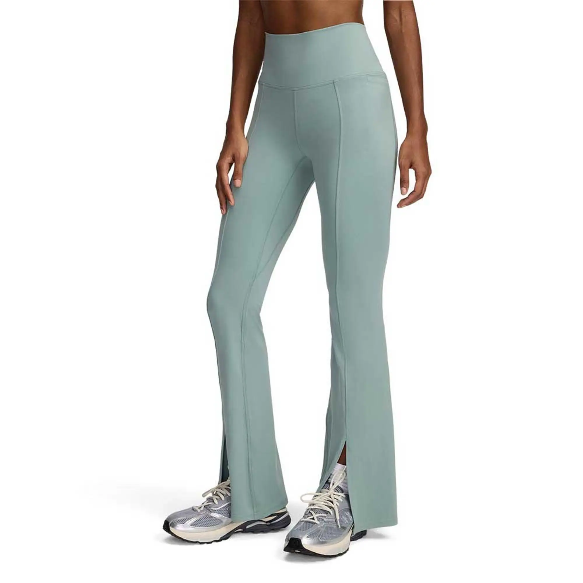 Women's  Under Armour  Meridian Kick Flare Pants Silica Green / Silica Green XS