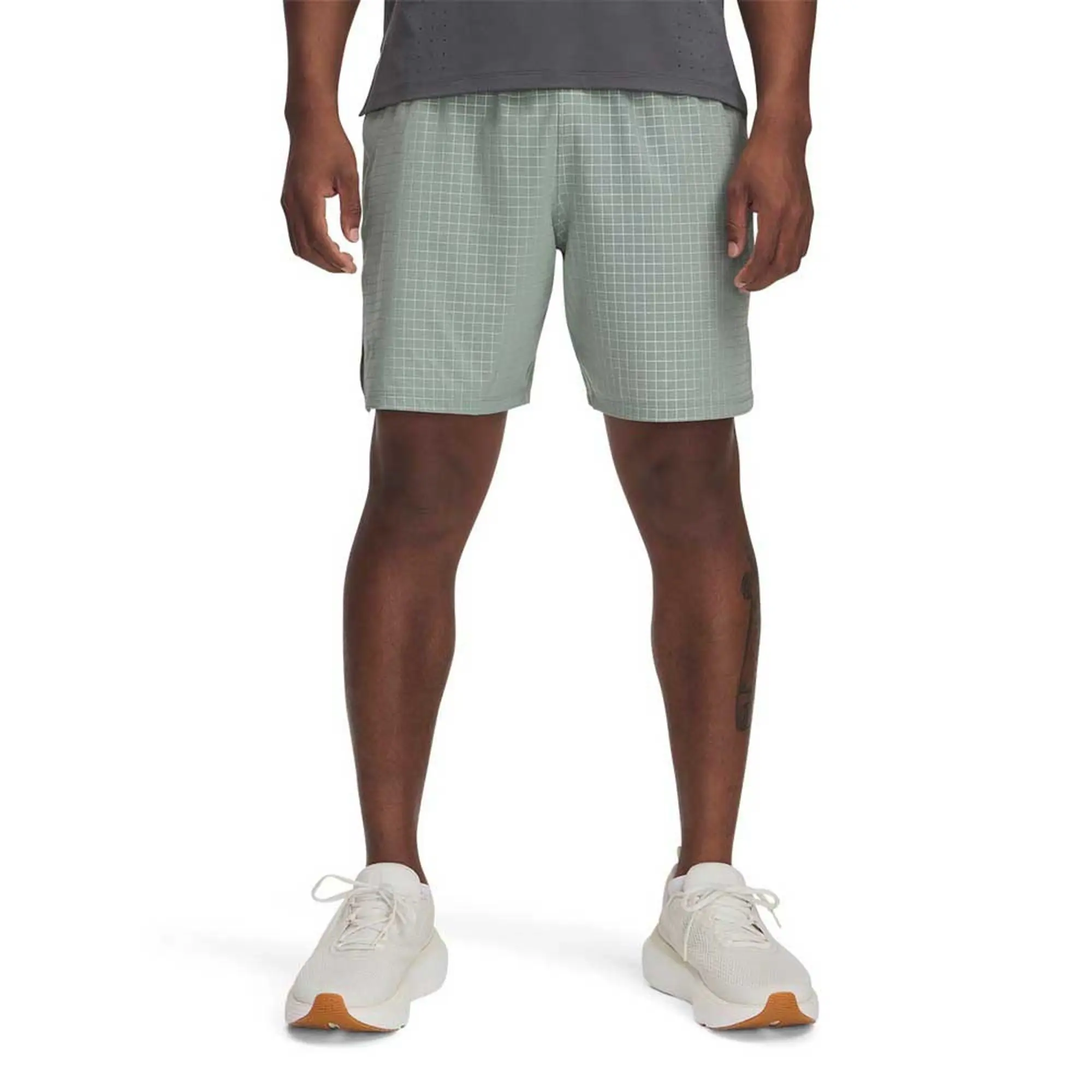 Men's  Under Armour  Launch Pro 7'' Shorts Silica Green / Silica Green / Reflective XL