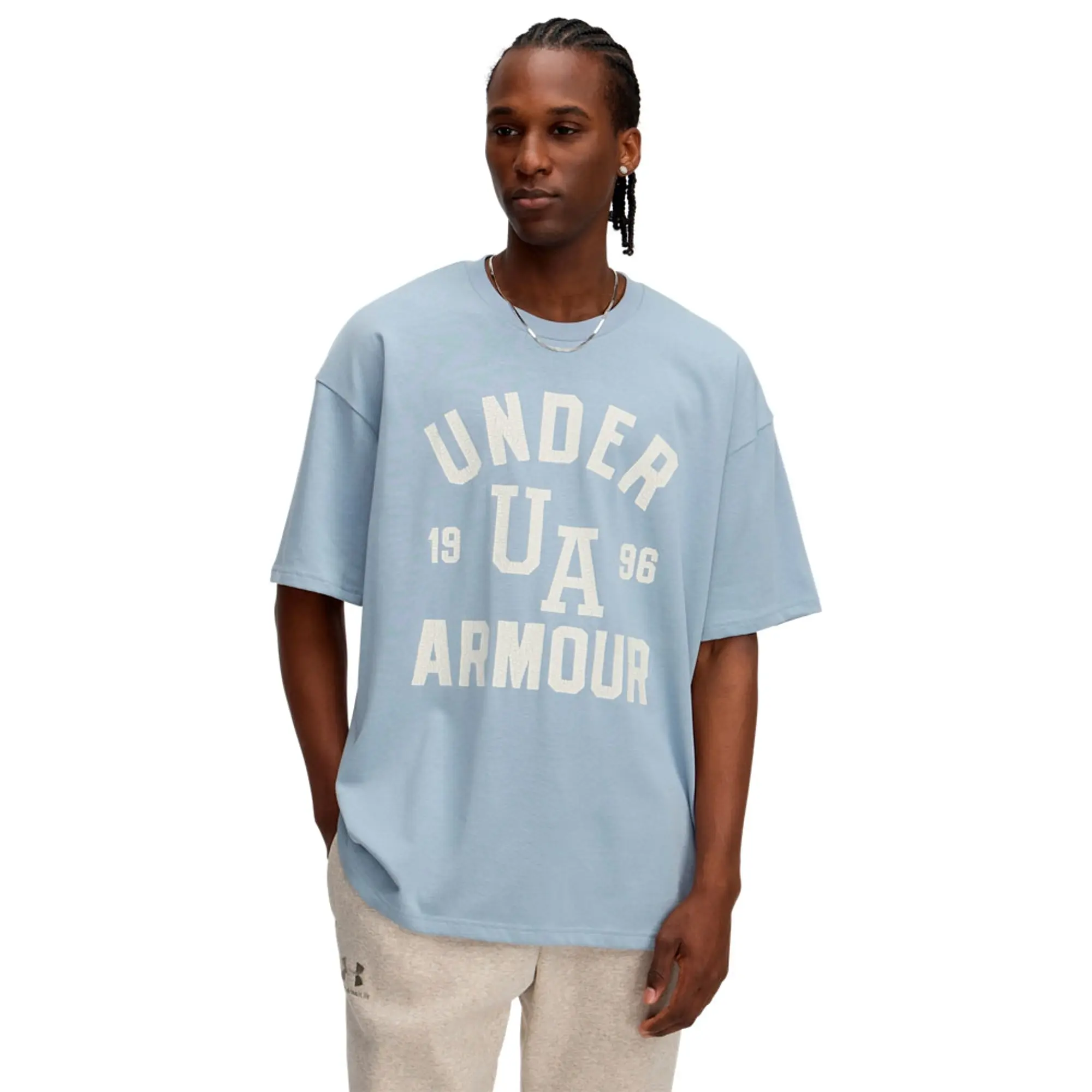 Under Armour Heavyweight Varsity Oversized Short Sleeve T-shirt