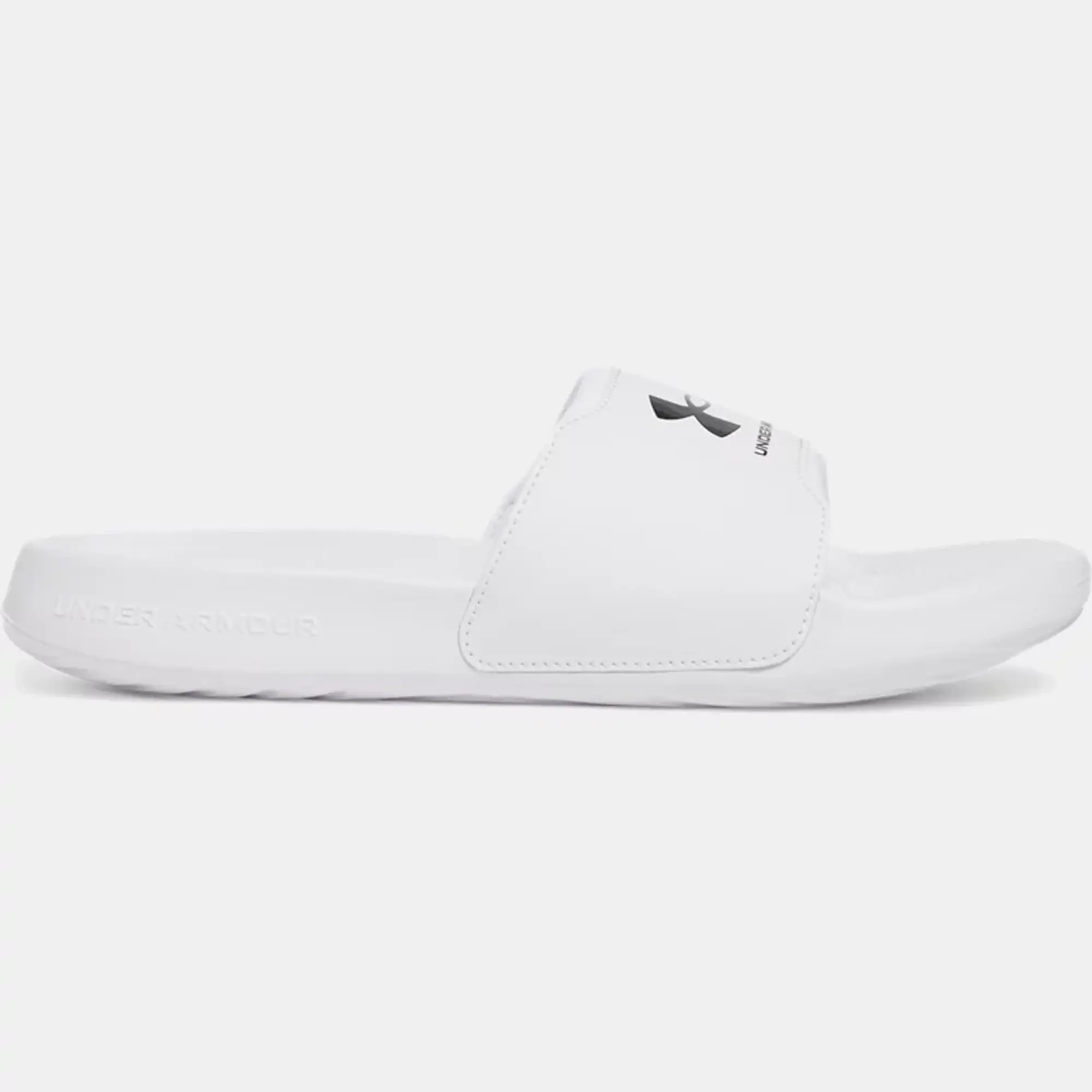 Women's  Under Armour  Ignite Select Slides White / White / Black 5.5