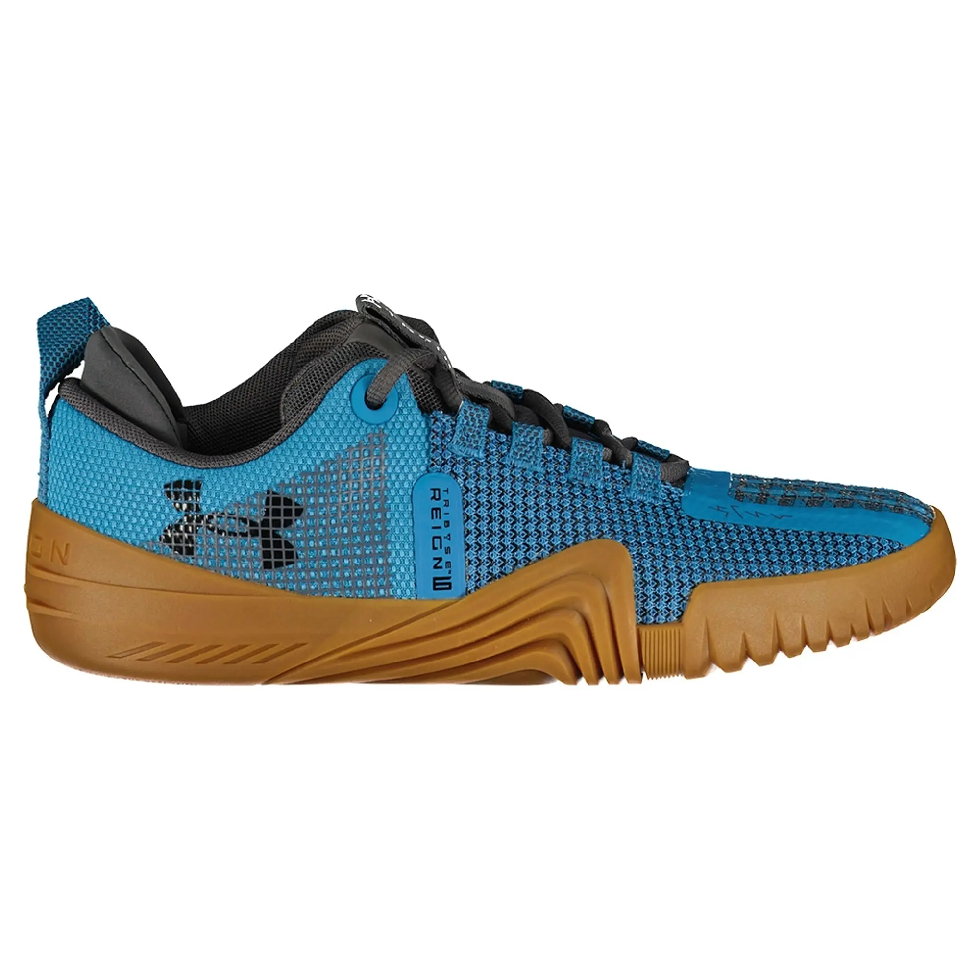 Men's  Under Armour  Reign 6 Training Shoes Ether Blue / Castlerock / Black 8.5