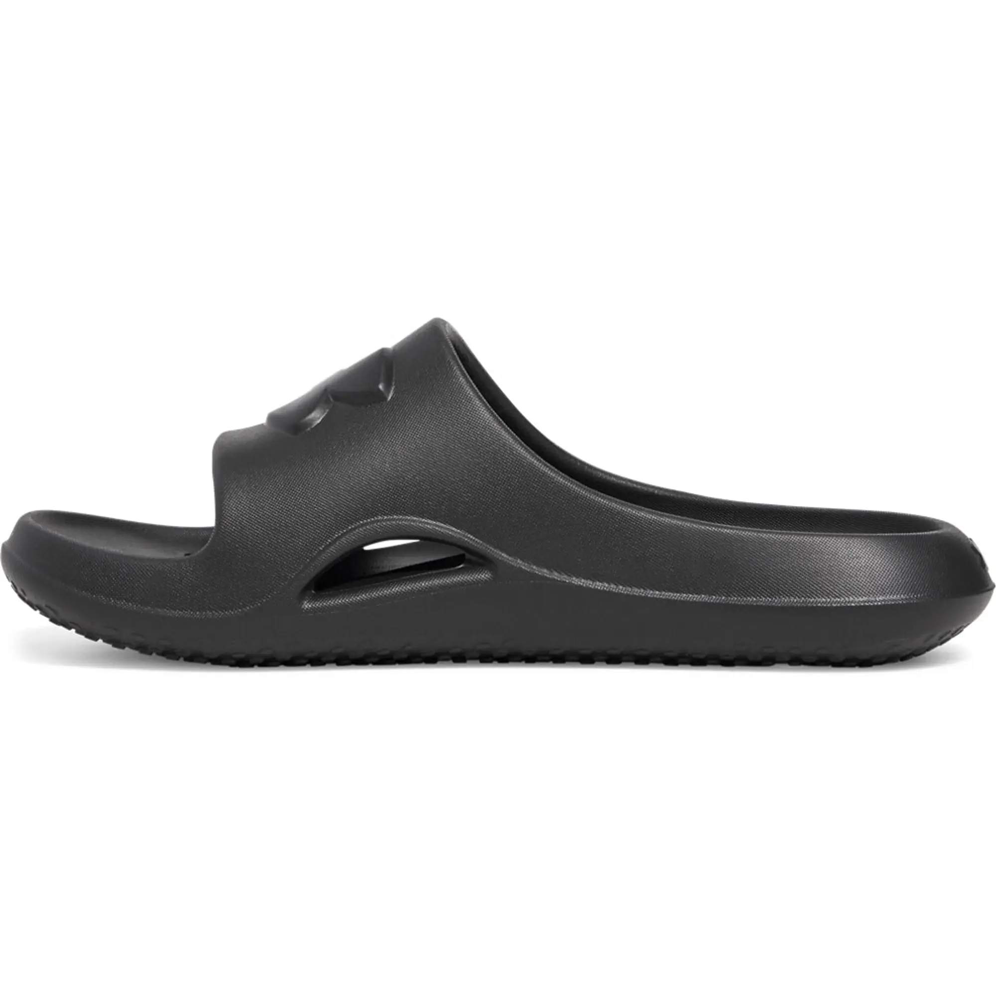 Women's  Under Armour  Locker V Slides Black / Black / Black 7.5