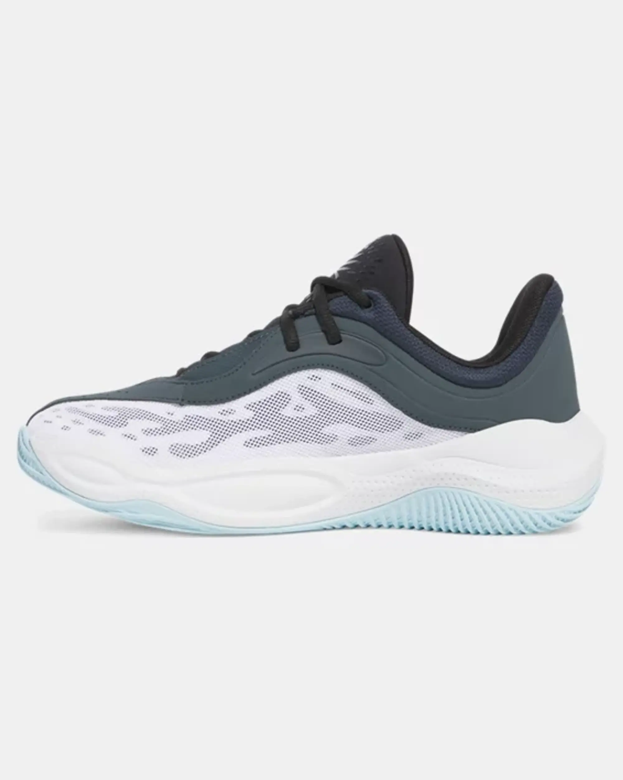 Under Armour Unisex Curry Splash 25 Basketball Shoes Black / Gray Void / White 8
