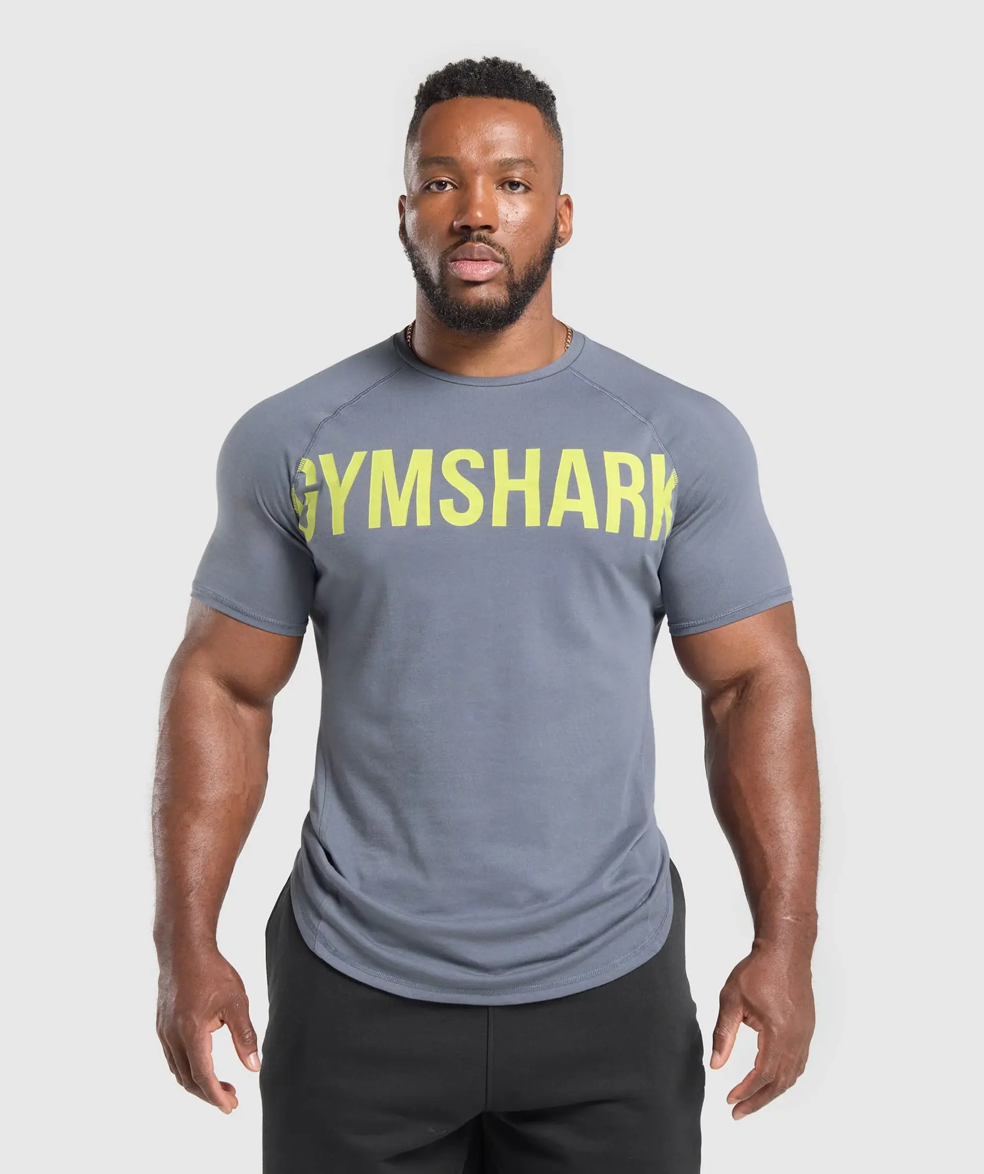 Gymshark Impact T-Shirt - Iron Blue