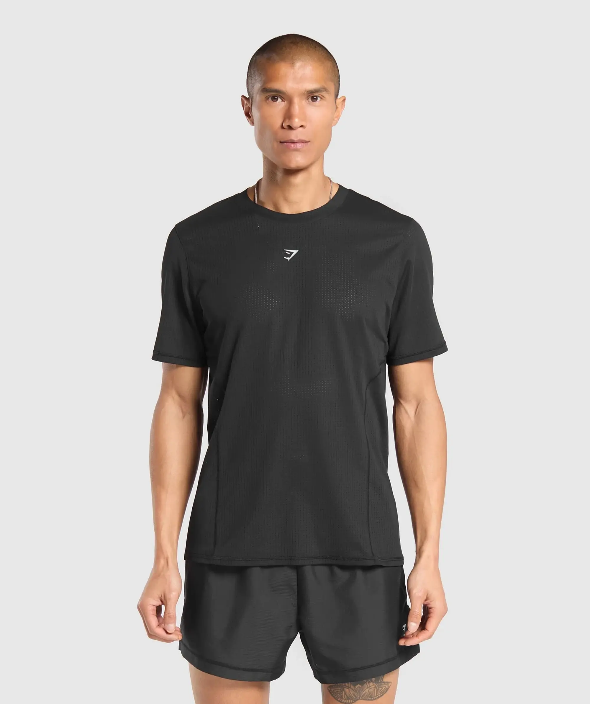 Marathon Running T Shirt - Black