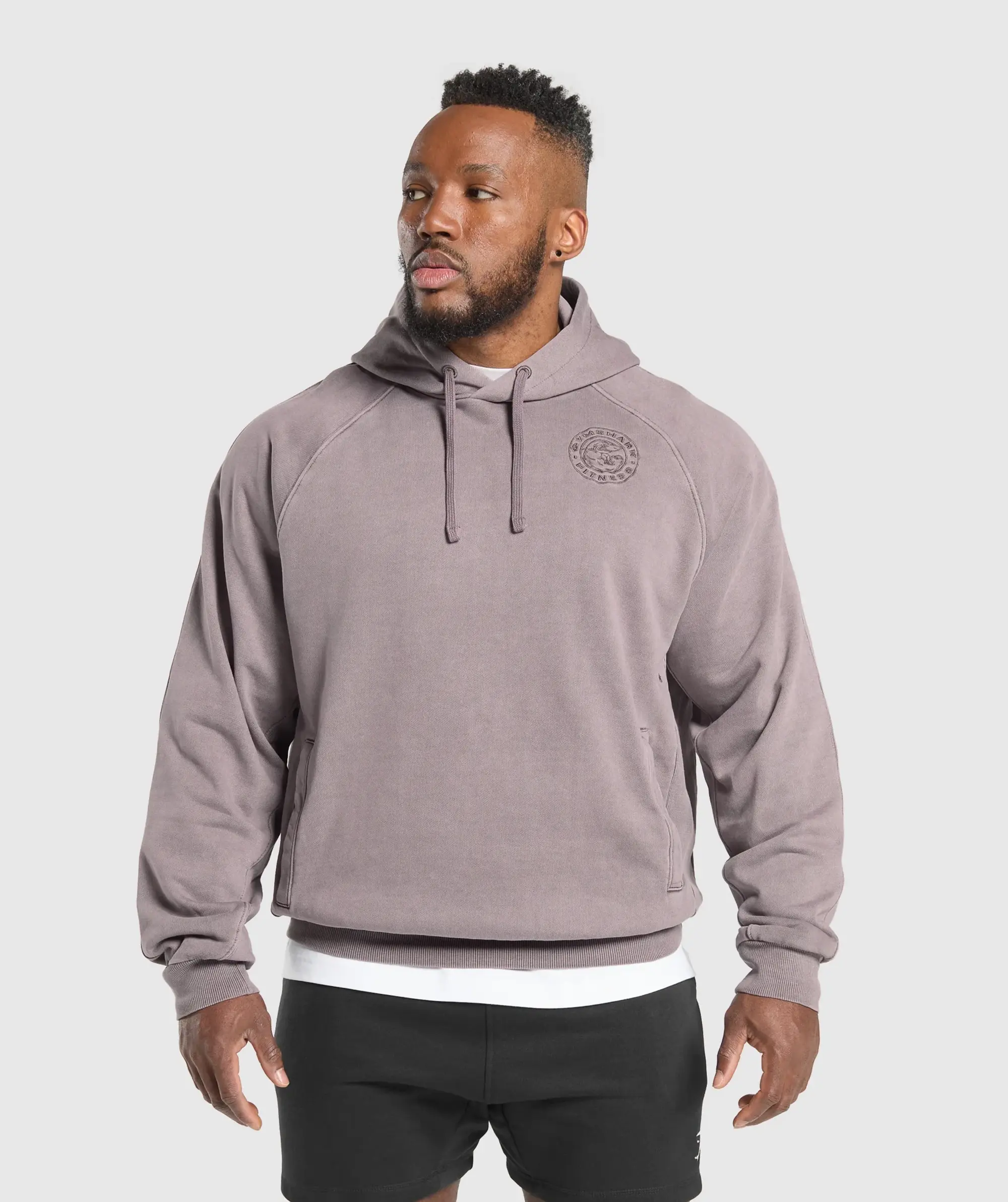 Gymshark Premium Legacy Hoodie - Brushed Purple